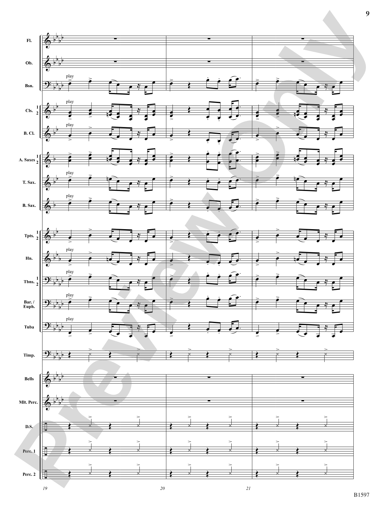 Color Jam: Concert Band Conductor Score & Parts