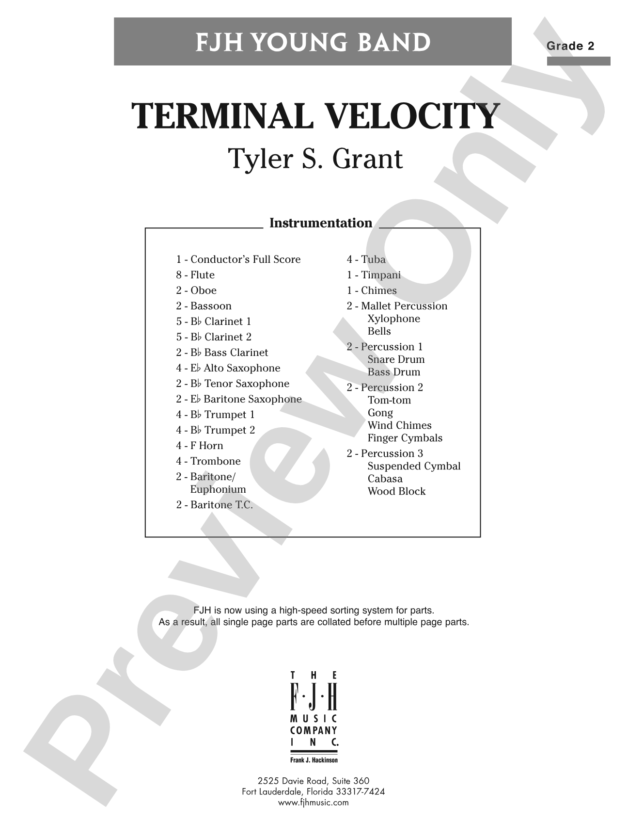 Terminal Velocity: Score