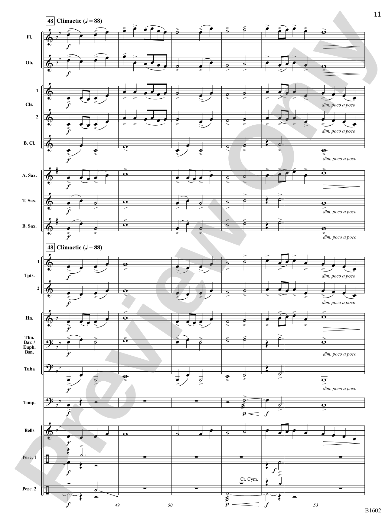 ...At Twilight: Concert Band Conductor Score & Parts