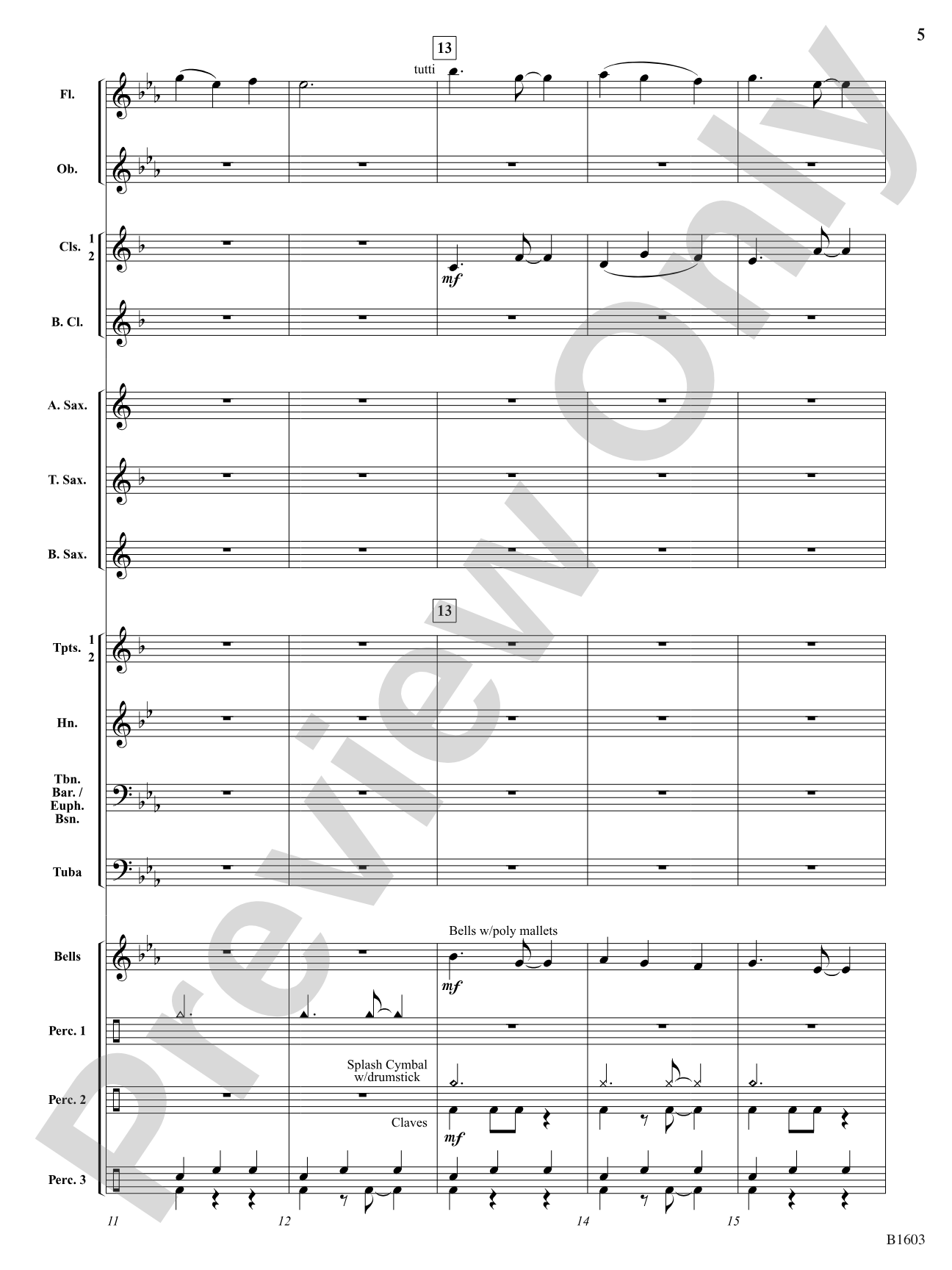 Syncopated Serenade: Concert Band Conductor Score & Parts
