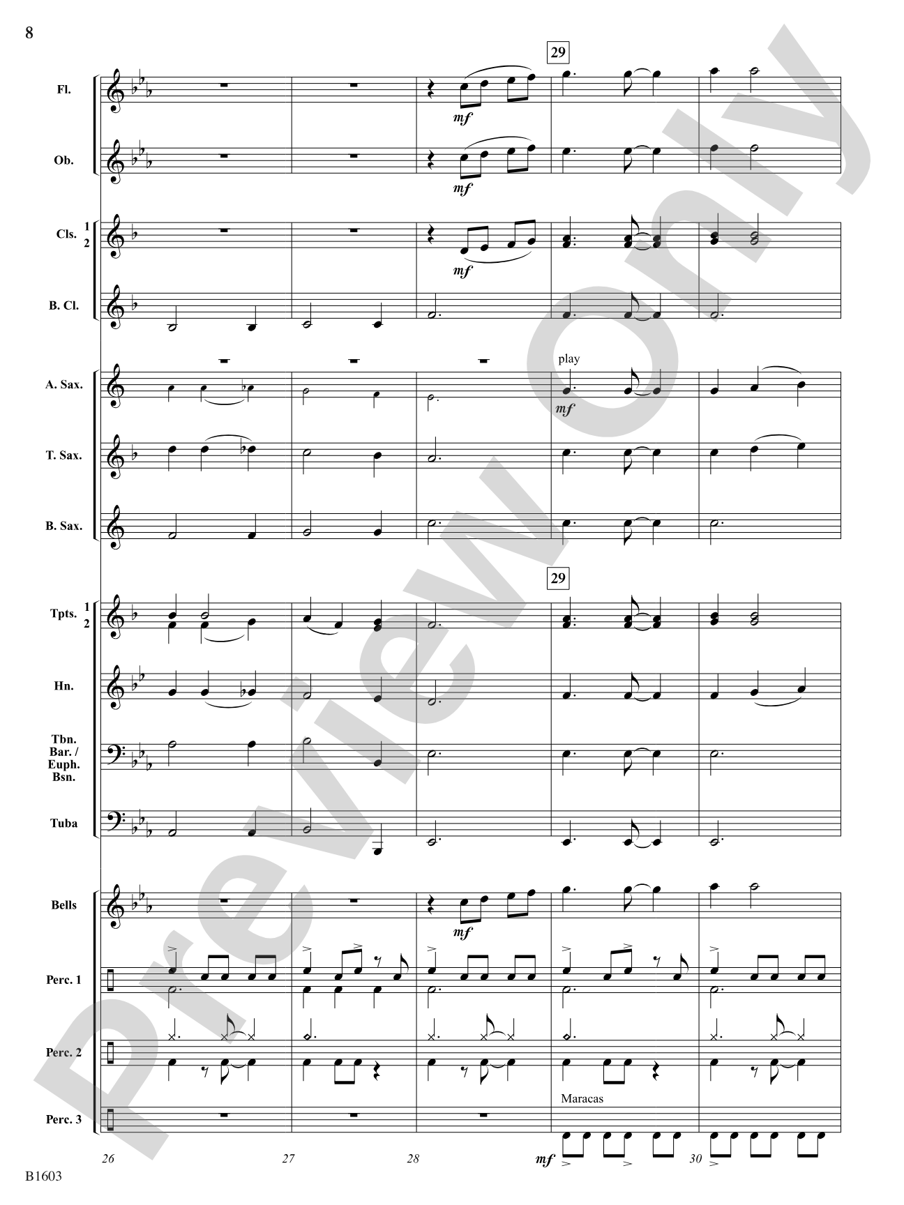 Syncopated Serenade: Concert Band Conductor Score & Parts