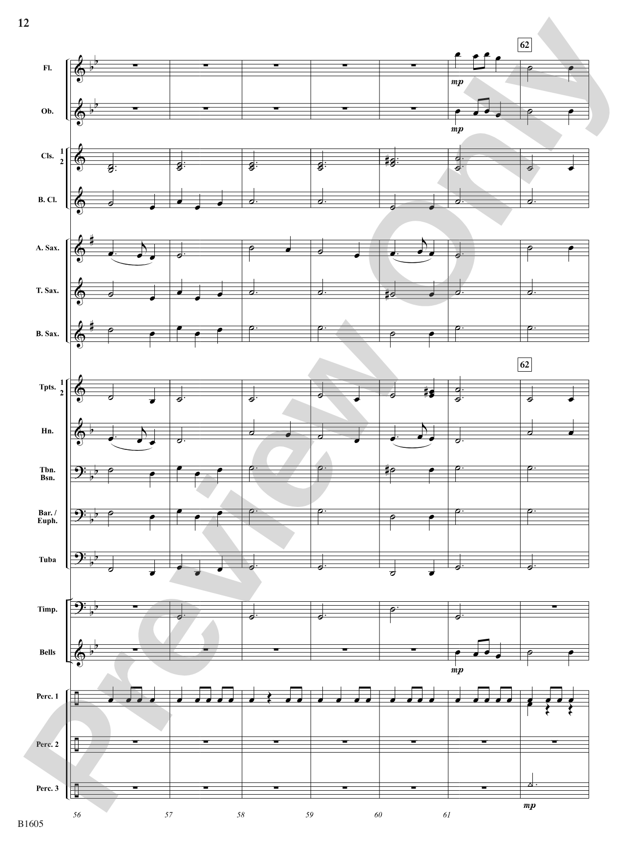 Carol of the Kings: Concert Band Conductor Score & Parts
