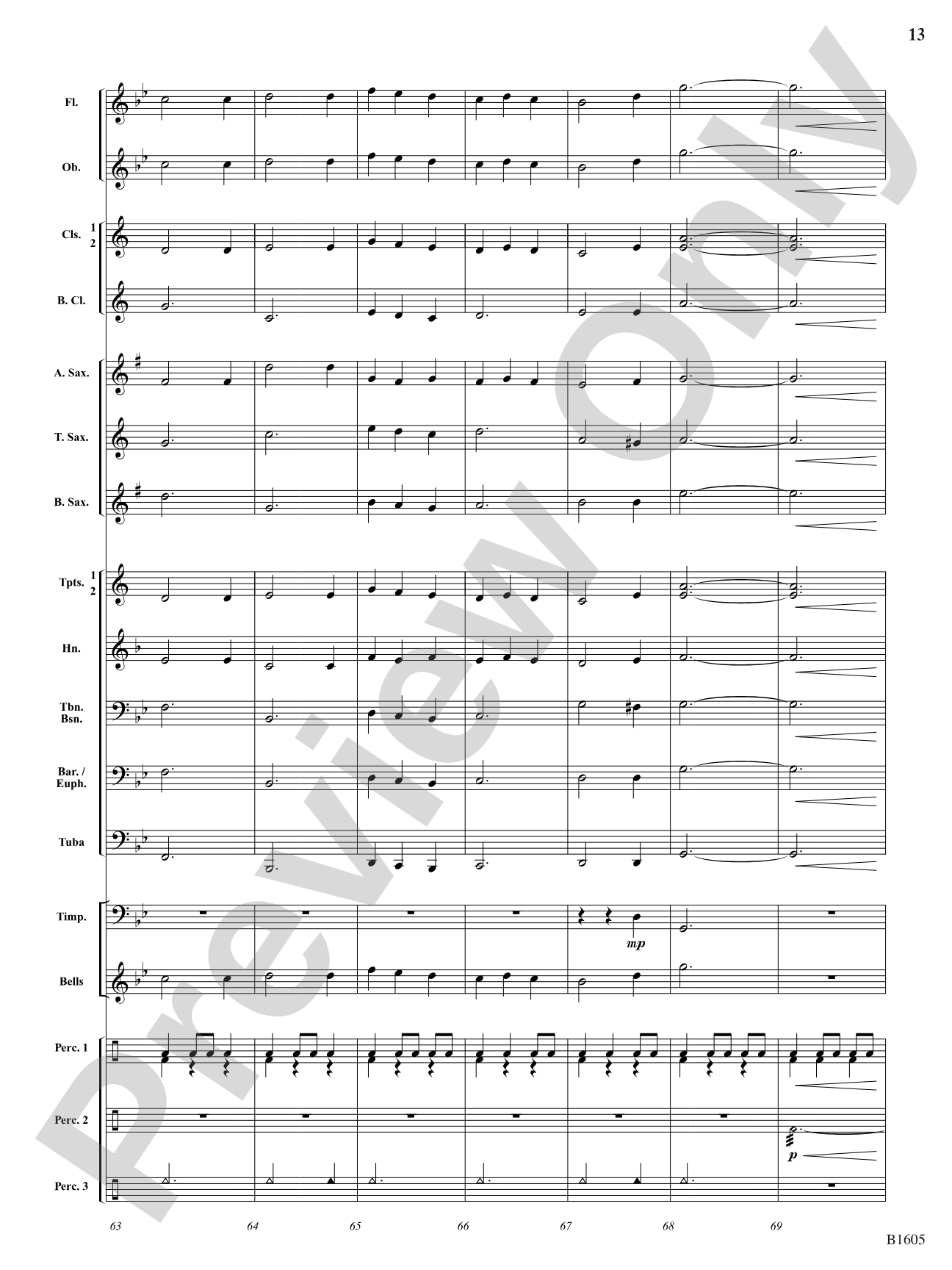 Carol of the Kings: Concert Band Conductor Score & Parts