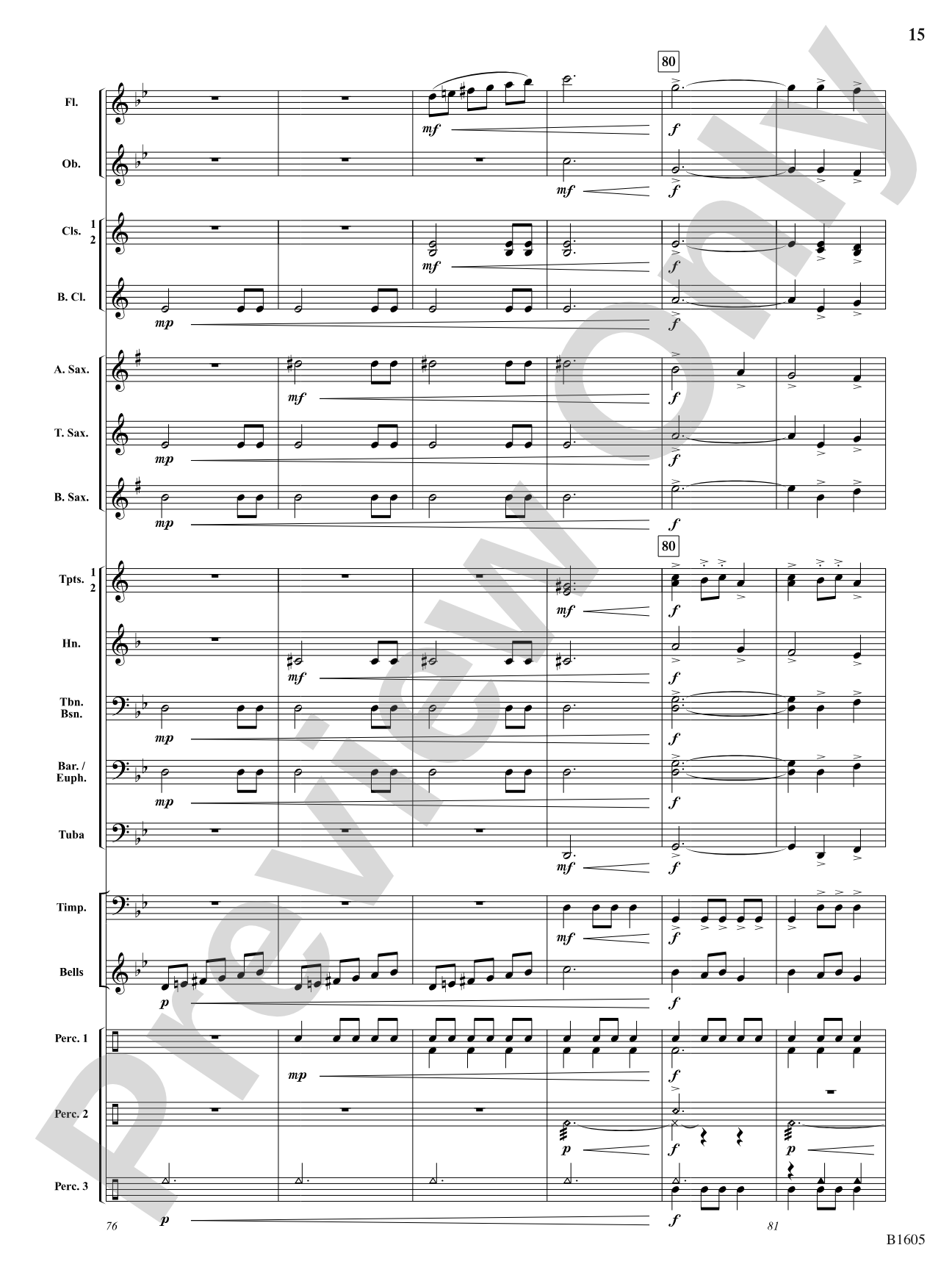 Carol of the Kings: Concert Band Conductor Score & Parts