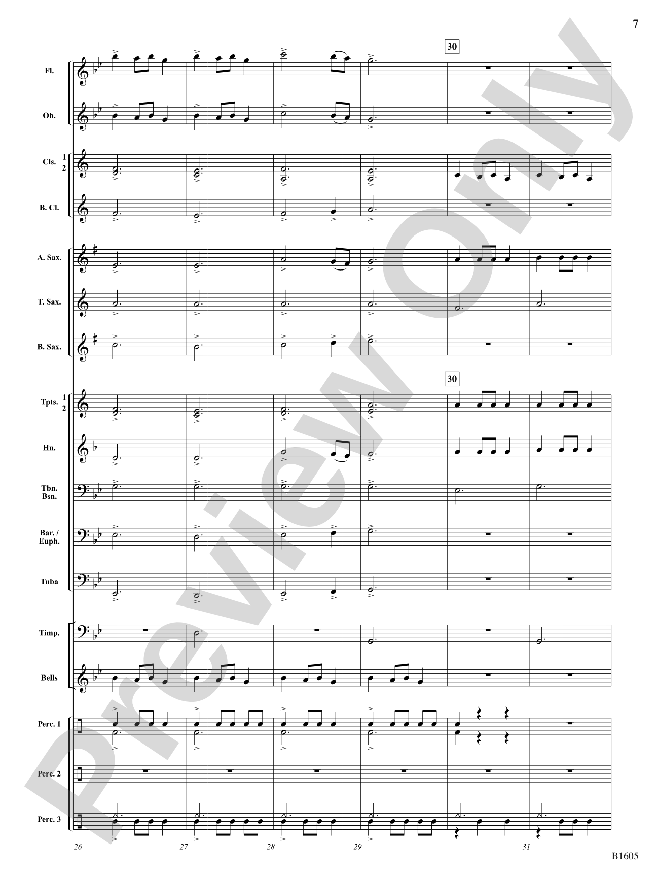 Carol of the Kings: Concert Band Conductor Score & Parts