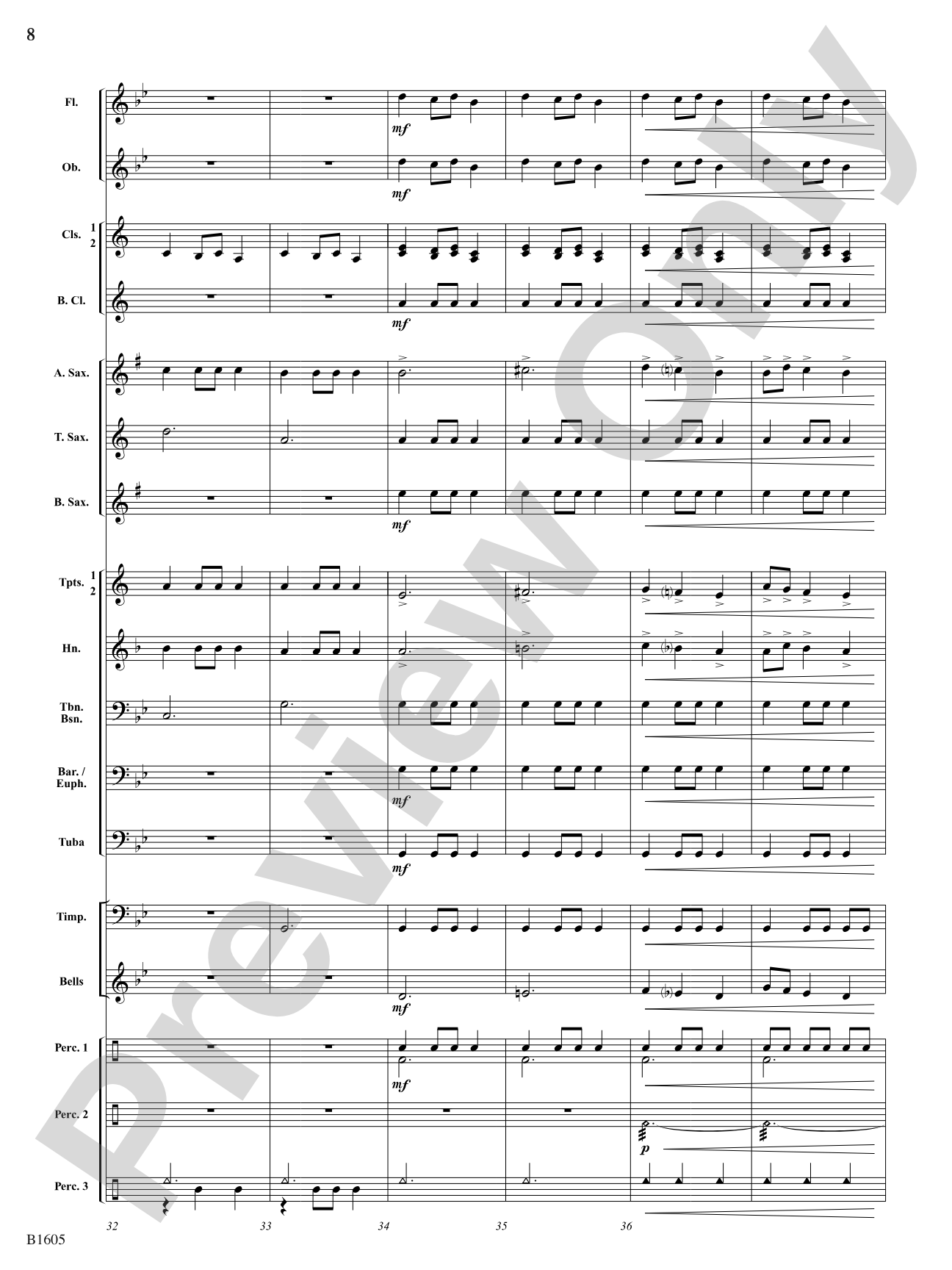 Carol of the Kings: Concert Band Conductor Score & Parts