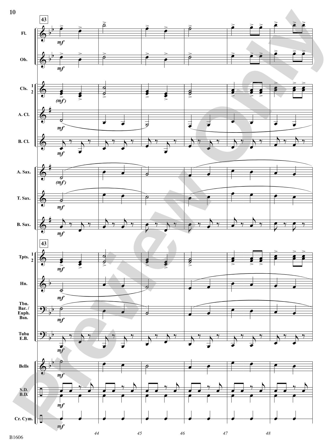 March of the Hyperion Guards: Concert Band Conductor Score & Parts