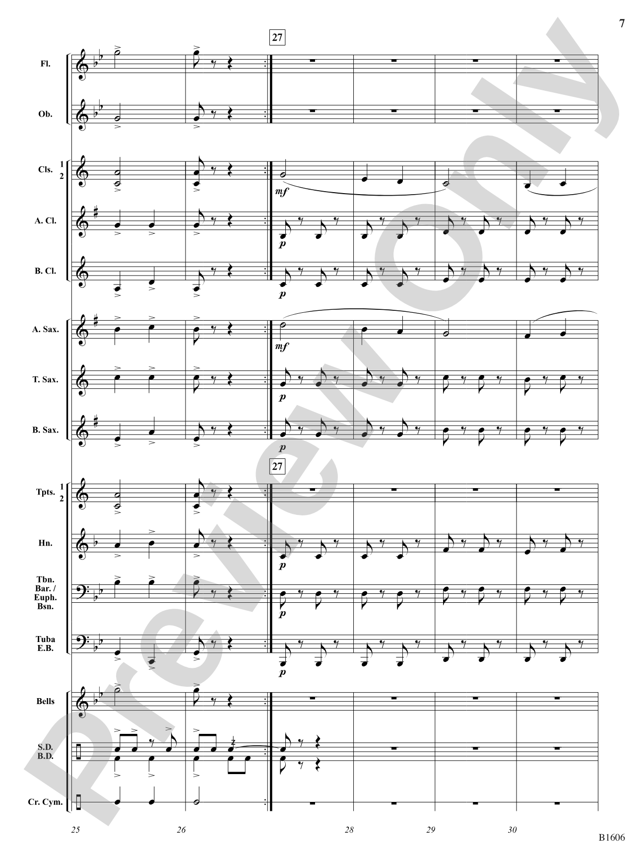 March of the Hyperion Guards: Concert Band Conductor Score & Parts