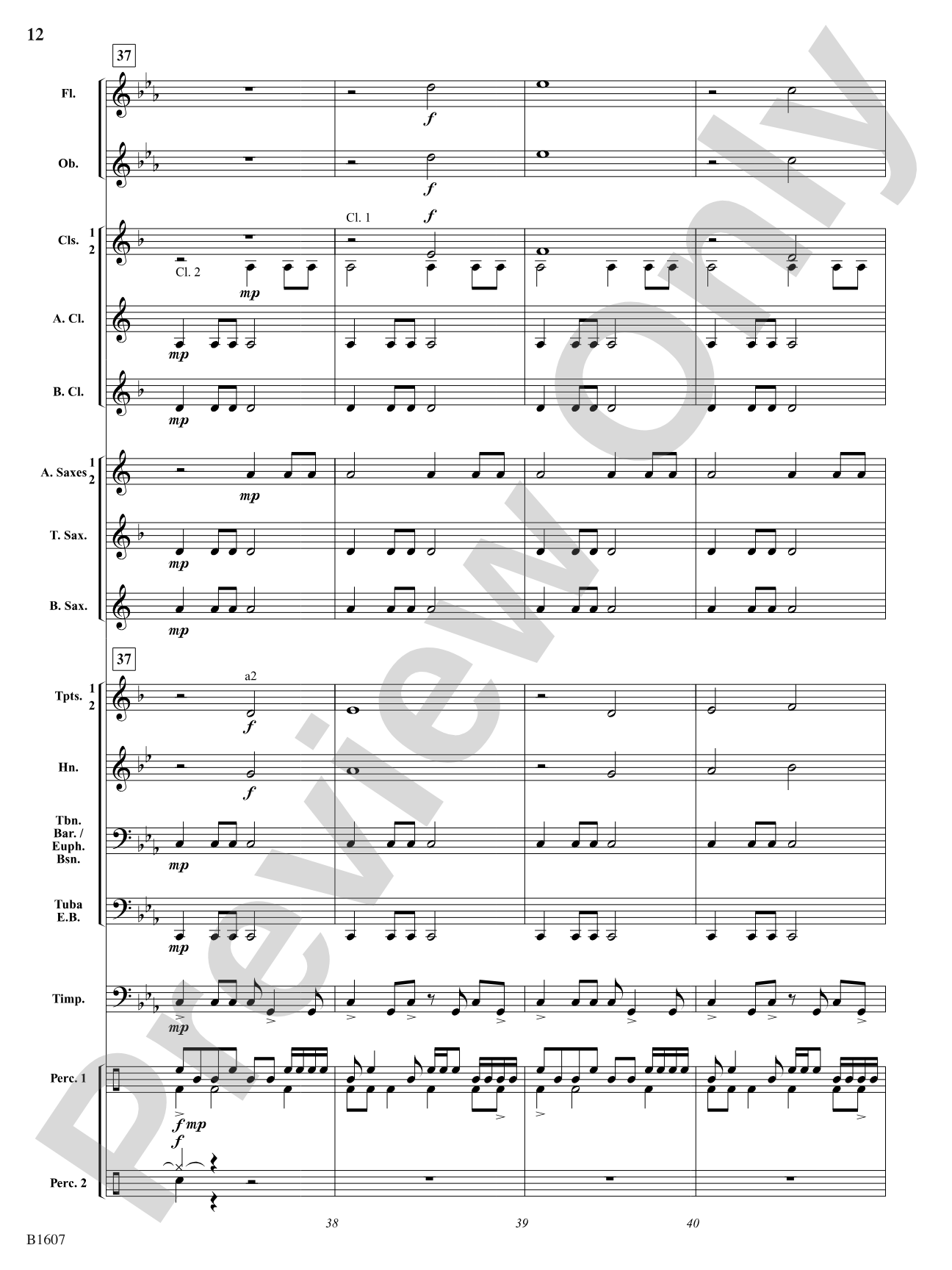 The Fires of Bandai: Concert Band Conductor Score & Parts