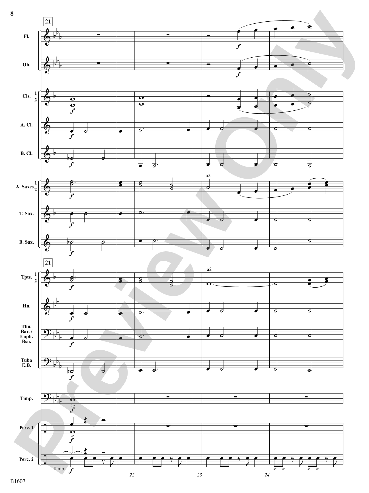 The Fires of Bandai: Concert Band Conductor Score & Parts