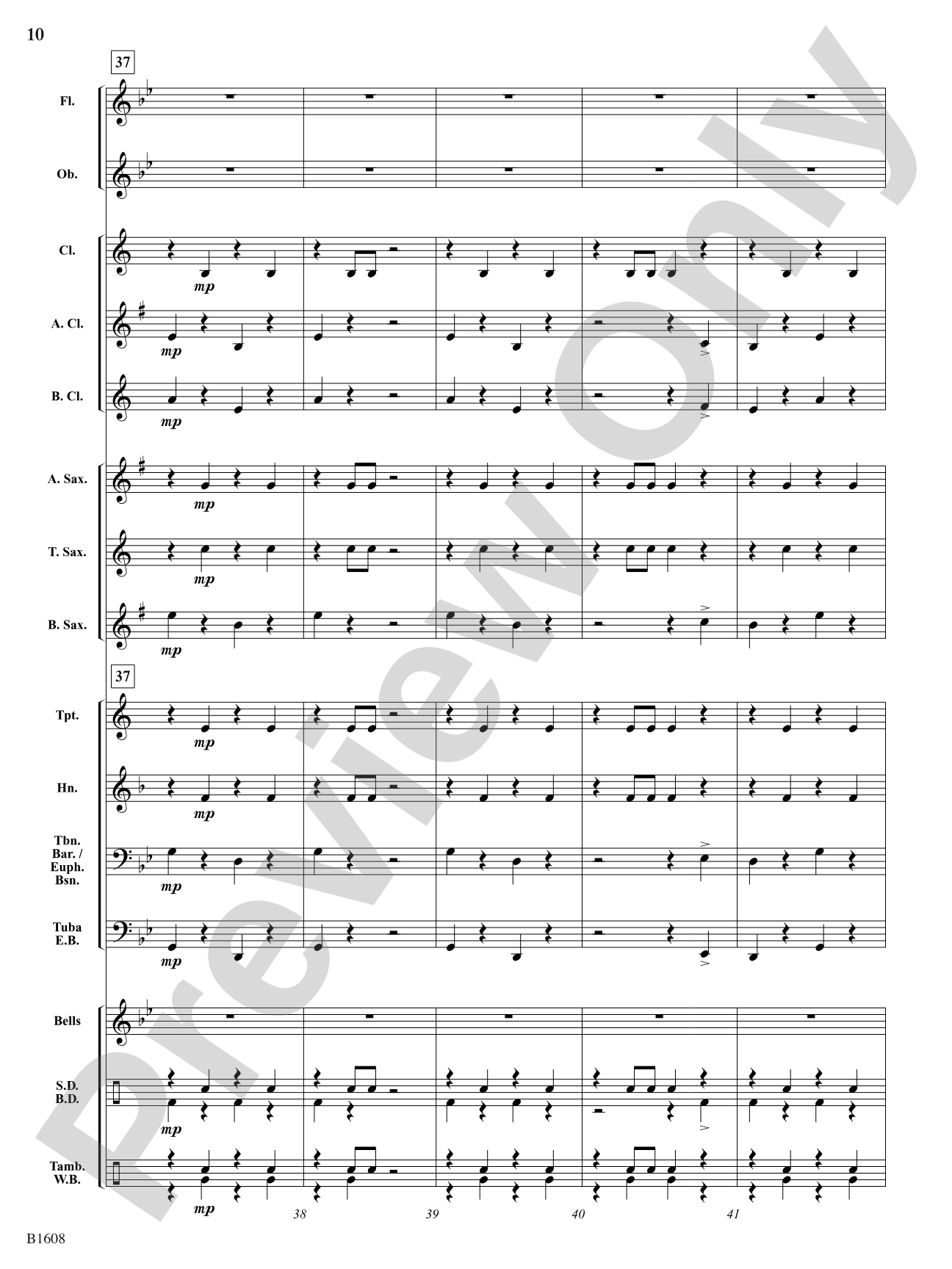 The Broken Marionette: Concert Band Conductor Score & Parts