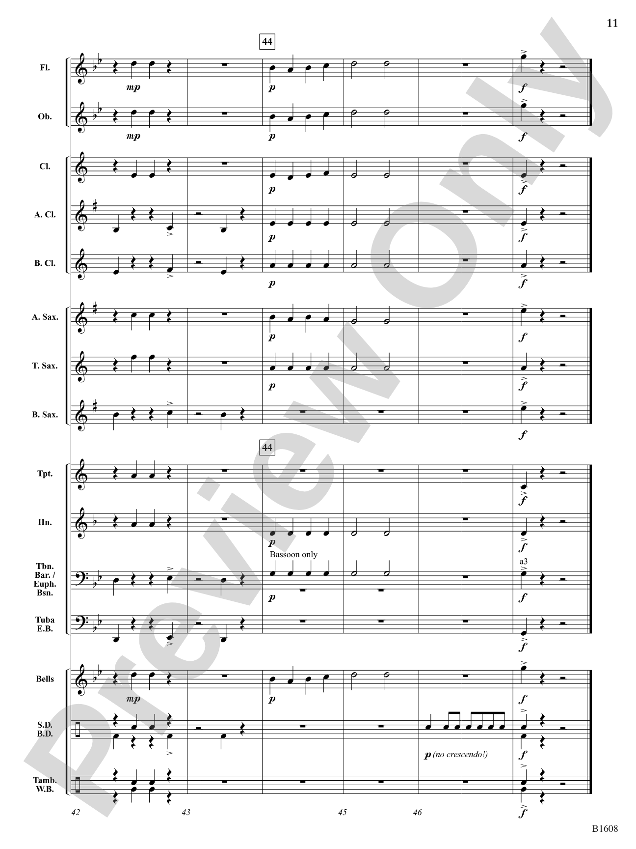 The Broken Marionette: Concert Band Conductor Score & Parts