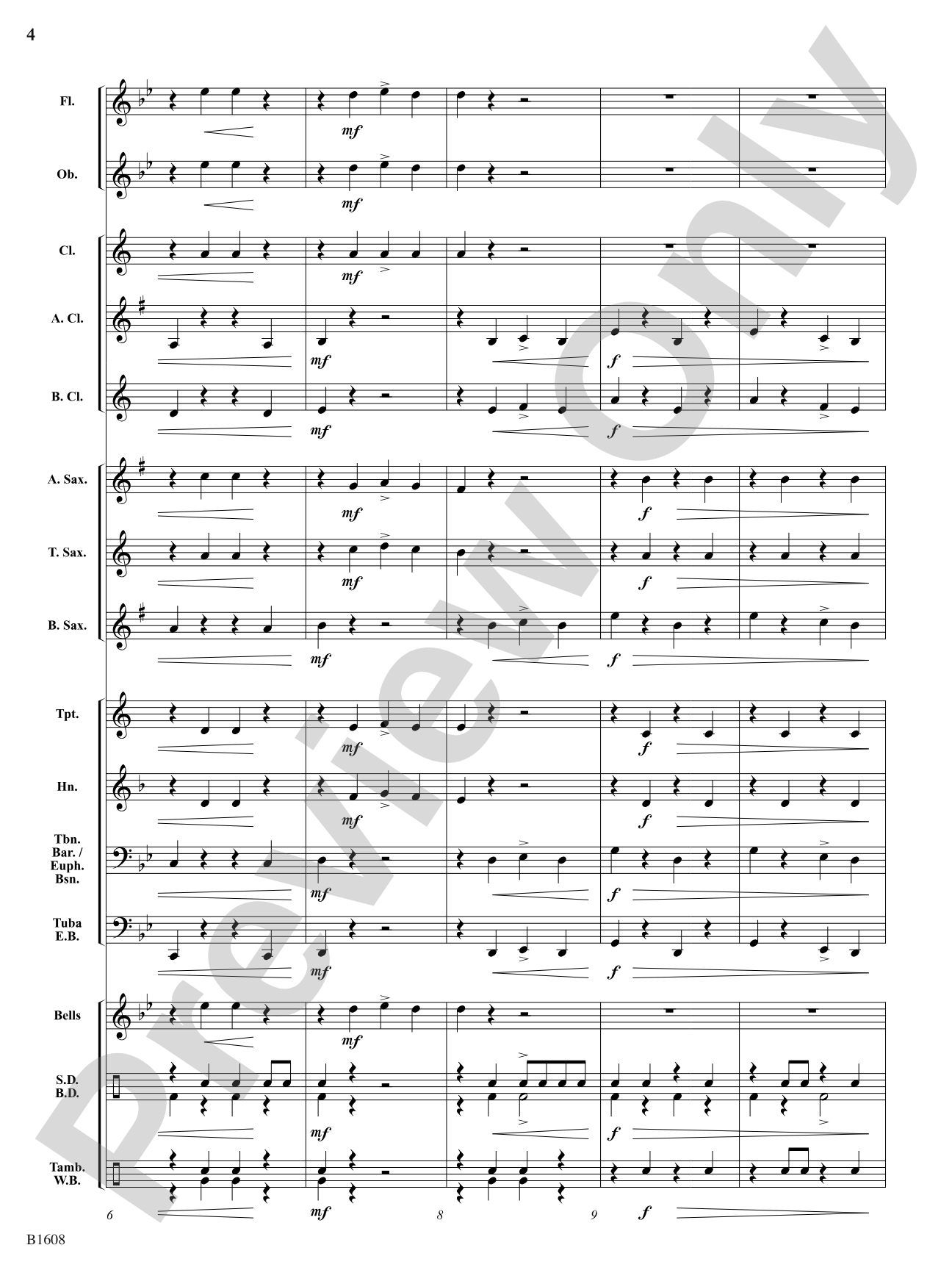 The Broken Marionette: Concert Band Conductor Score & Parts