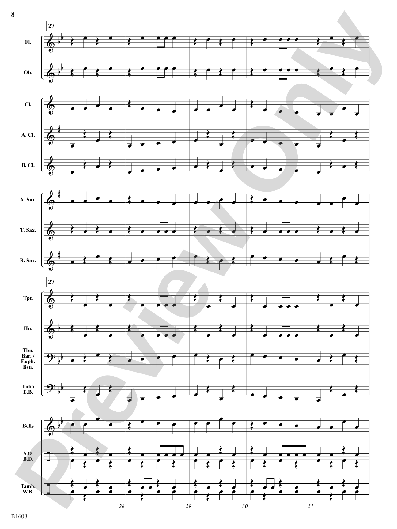 The Broken Marionette: Concert Band Conductor Score & Parts