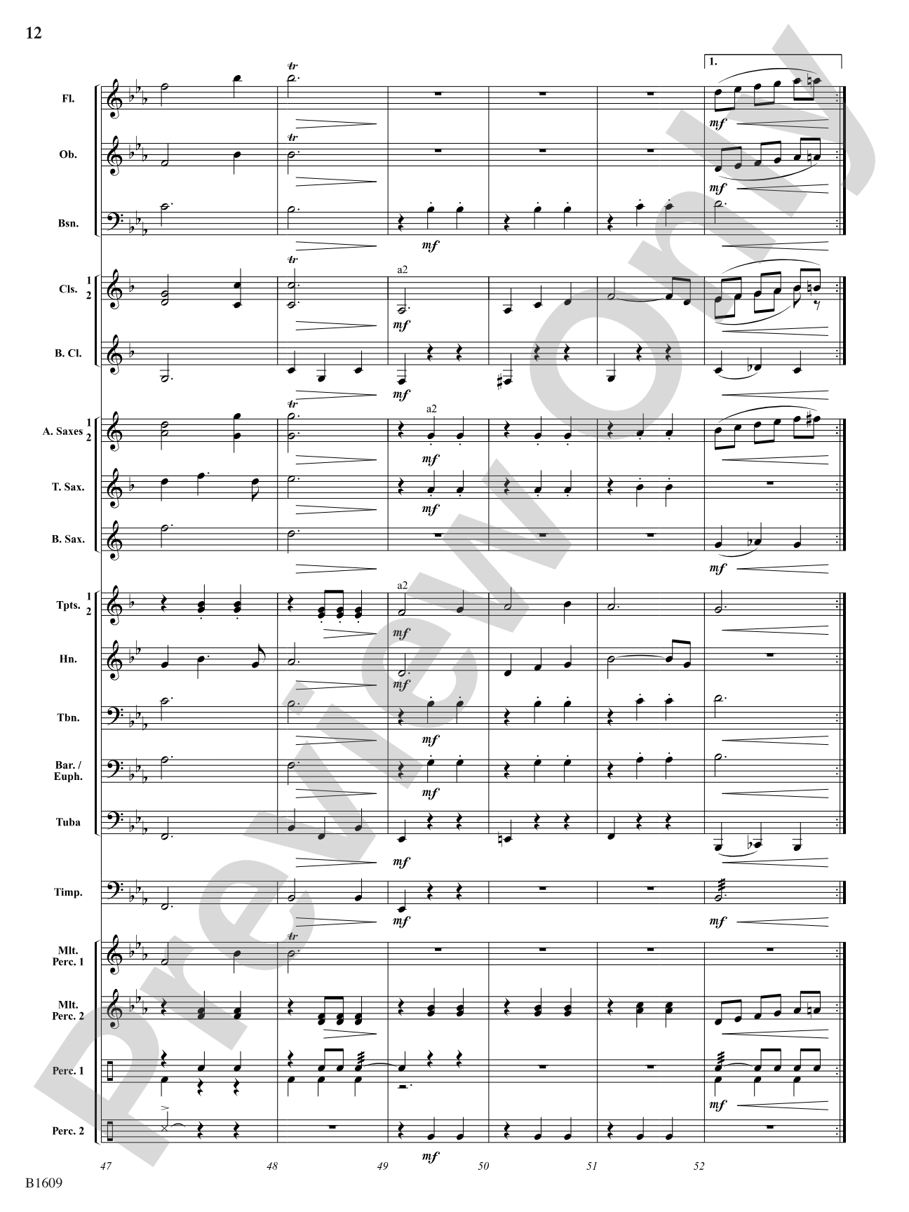 Christmas at the Circus: Concert Band Conductor Score & Parts
