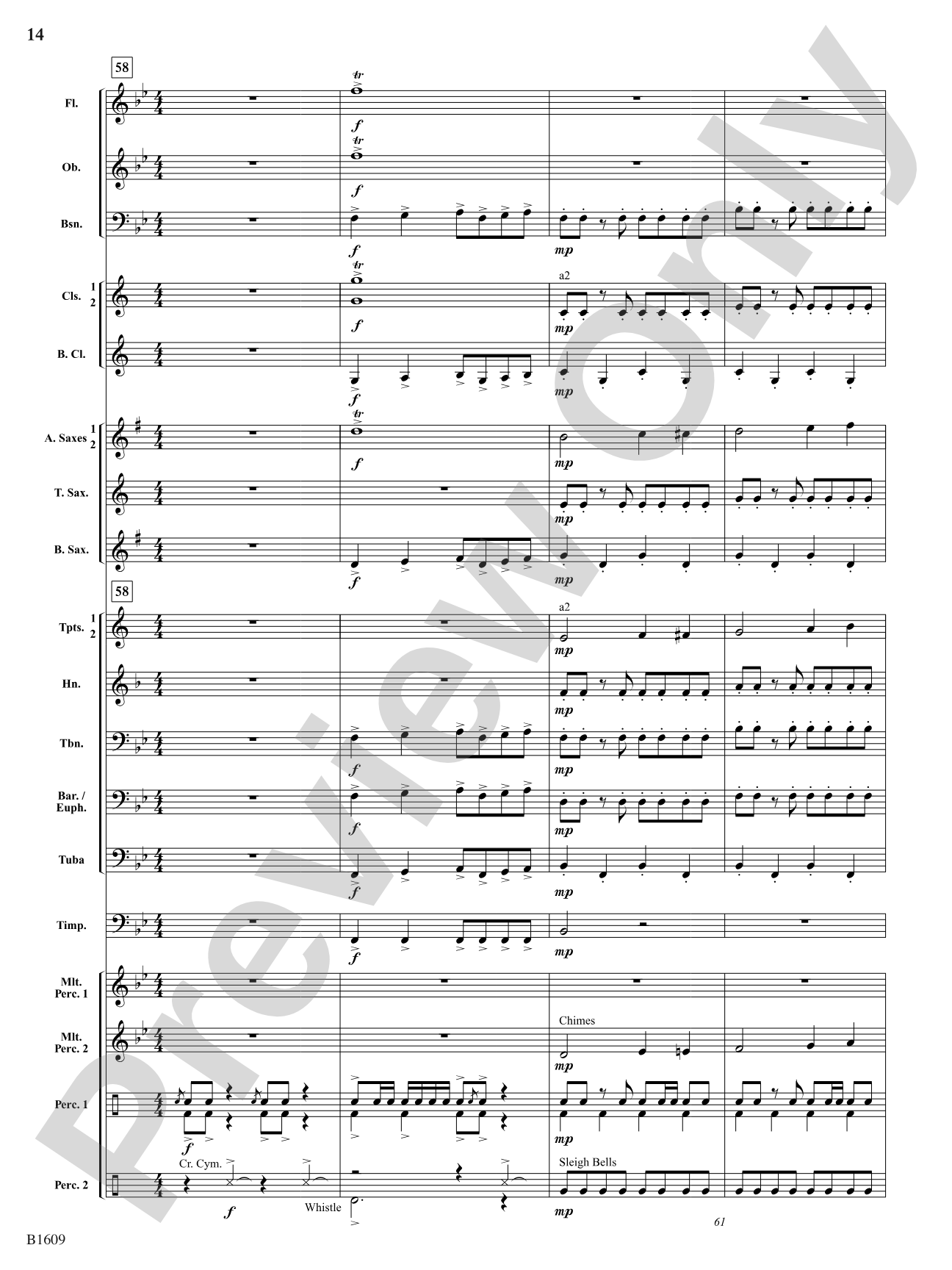 Christmas at the Circus: Concert Band Conductor Score & Parts