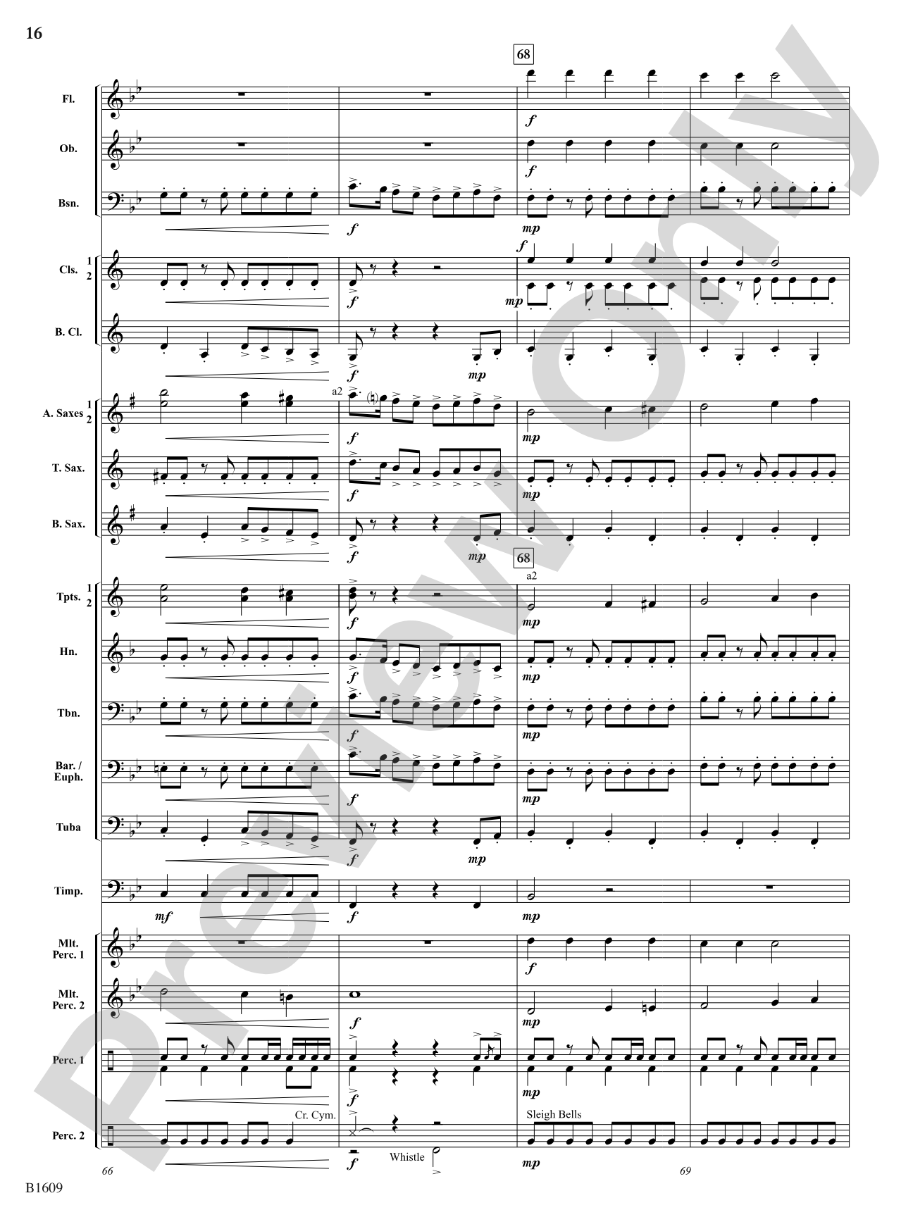 Christmas at the Circus: Concert Band Conductor Score & Parts