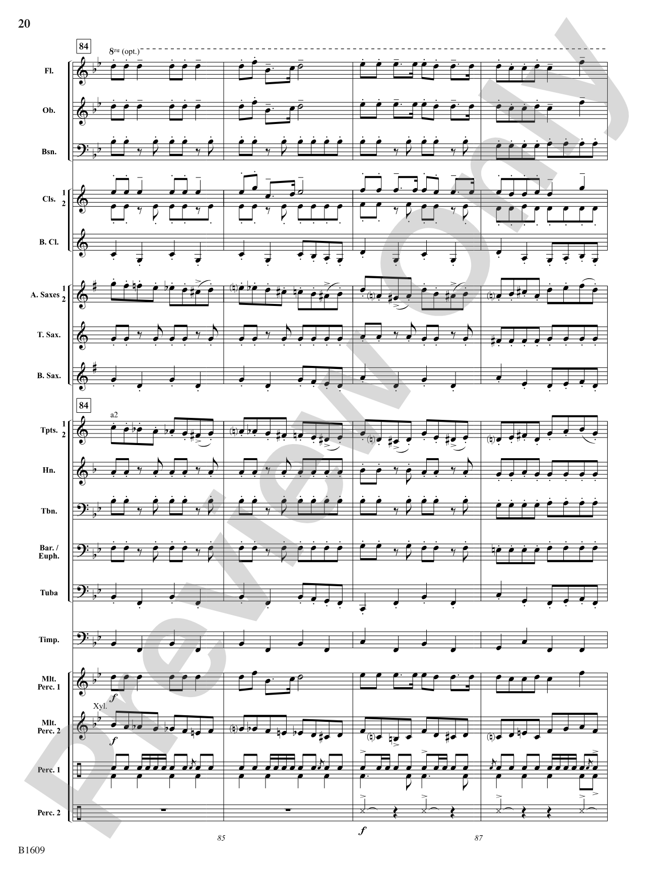 Christmas at the Circus: Concert Band Conductor Score & Parts