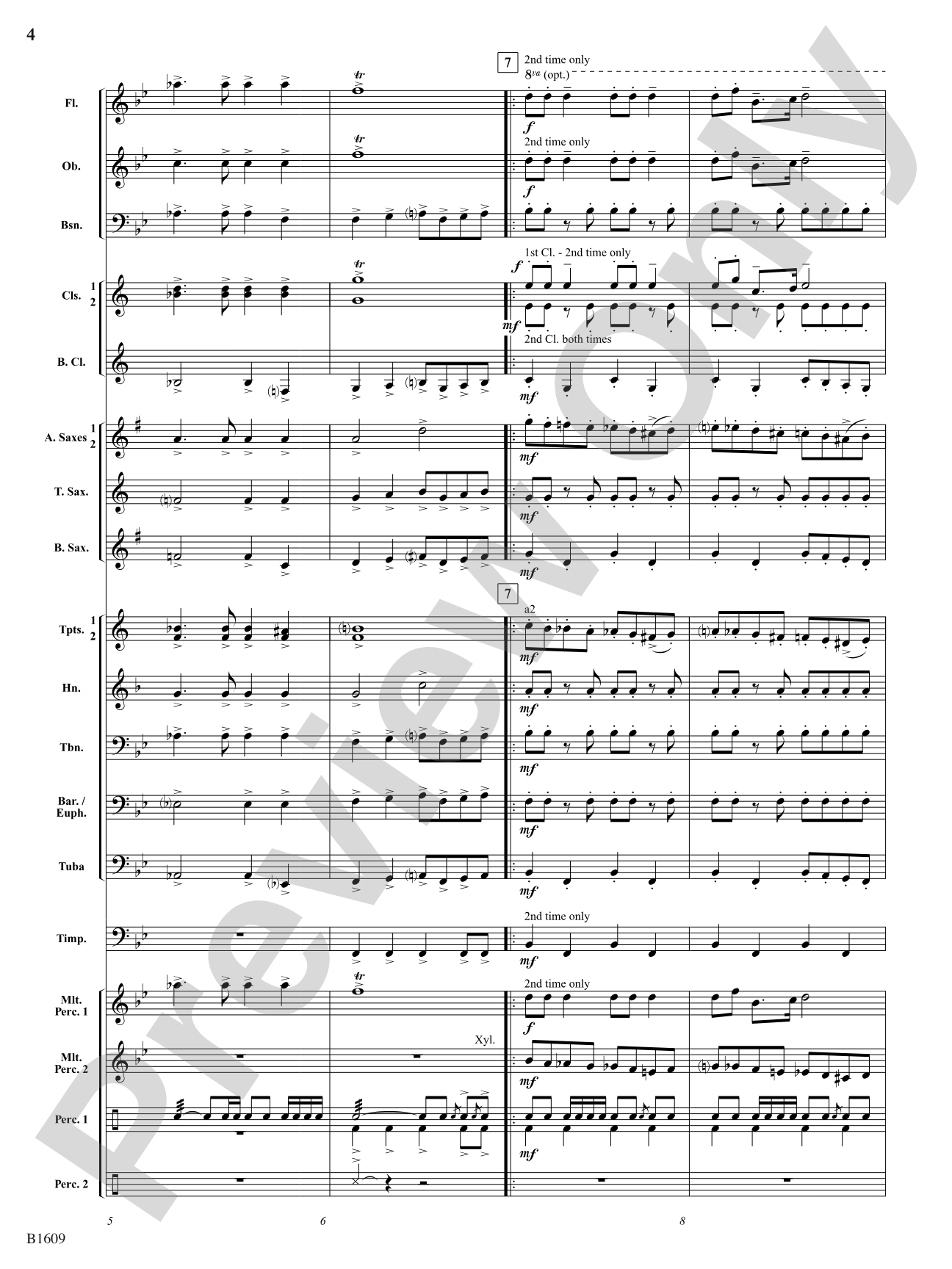 Christmas at the Circus: Concert Band Conductor Score & Parts