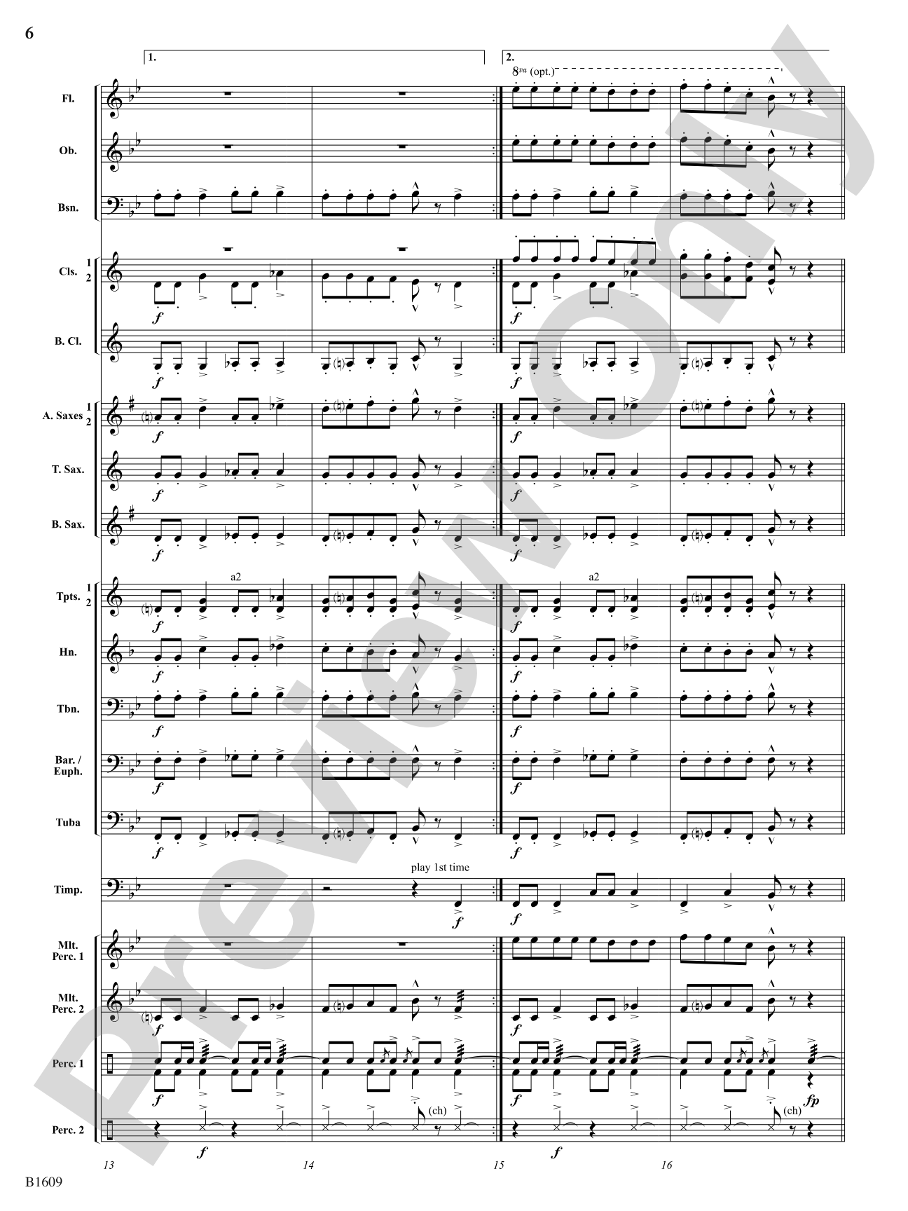 Christmas at the Circus: Concert Band Conductor Score & Parts