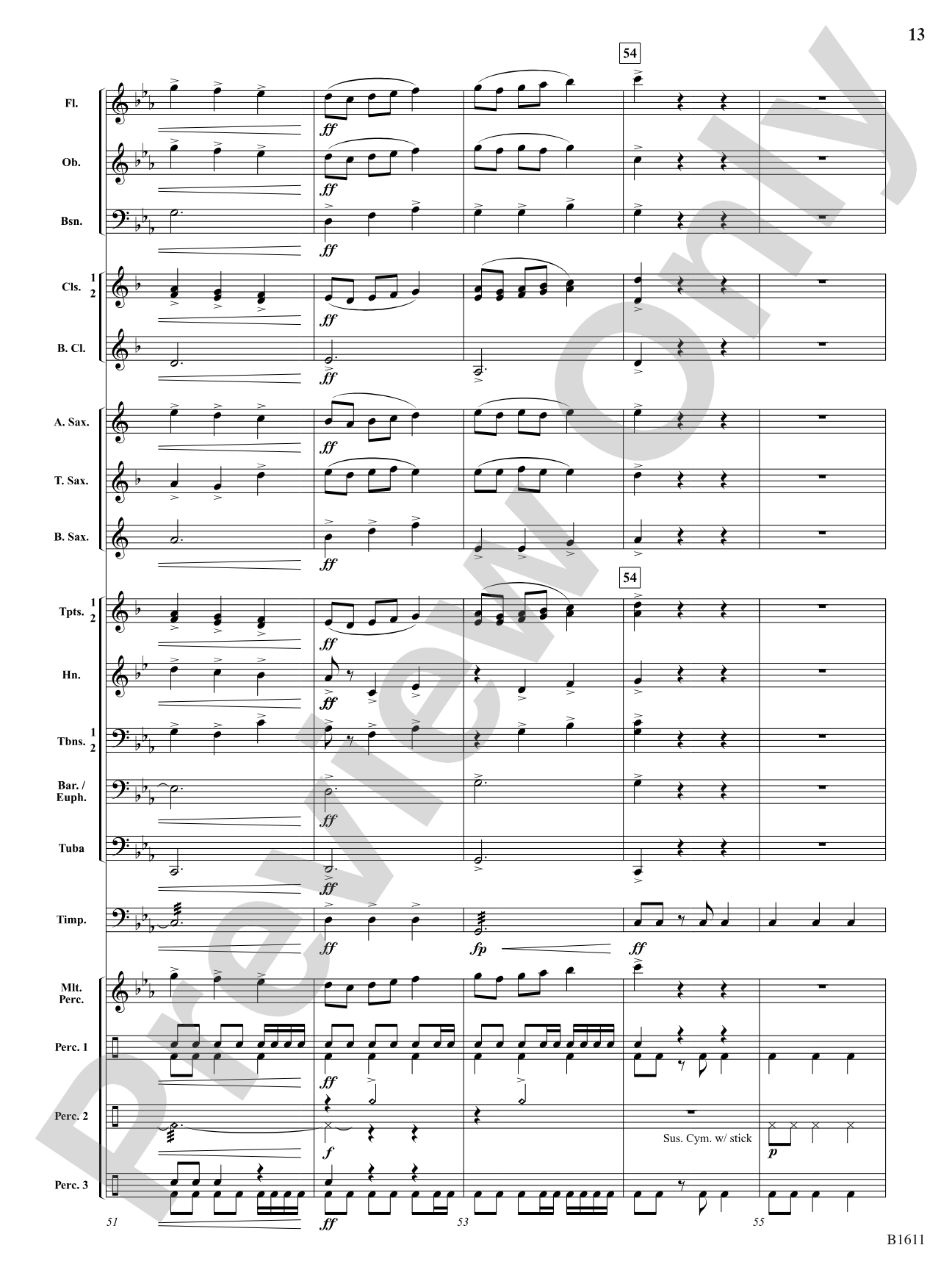 Eyes of the Dragon: Concert Band Conductor Score & Parts