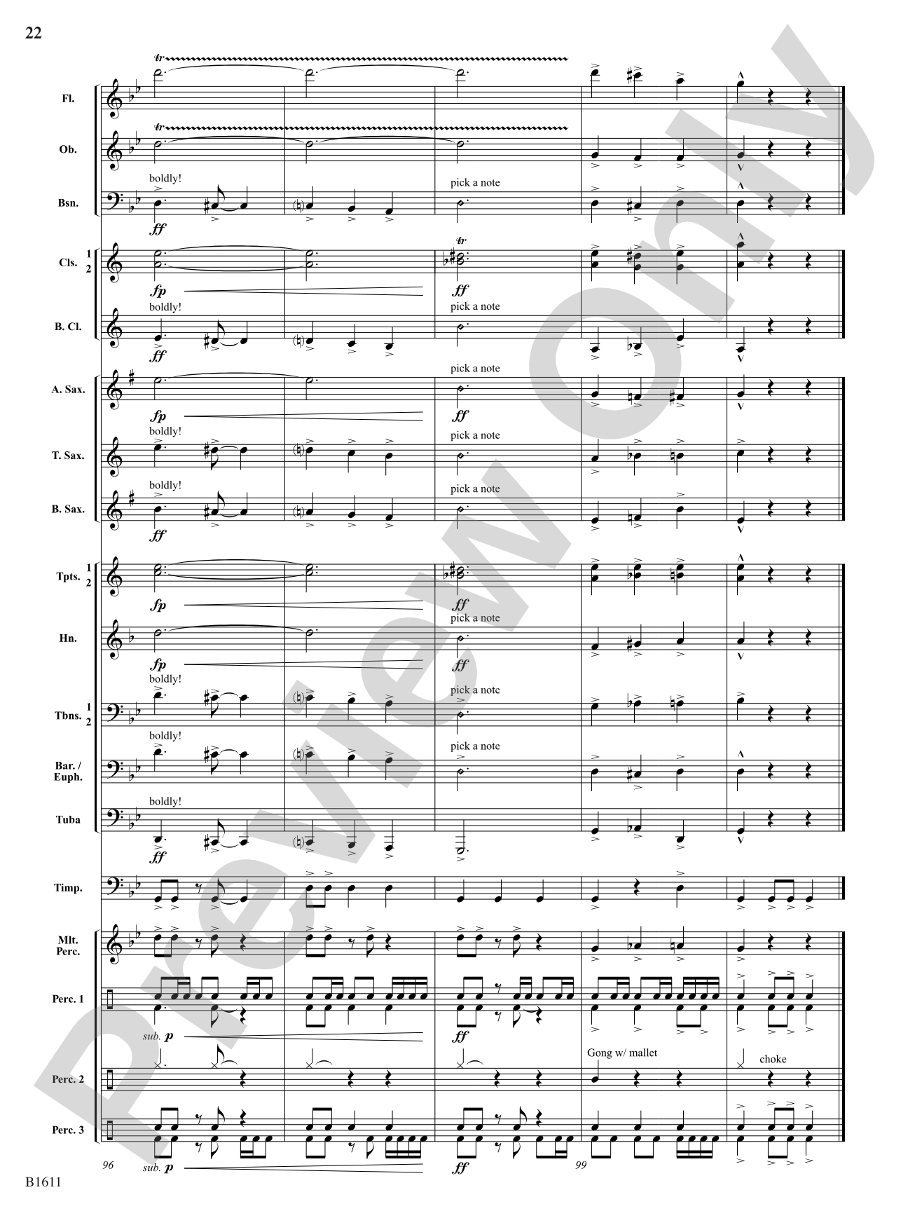 Eyes of the Dragon: Concert Band Conductor Score & Parts