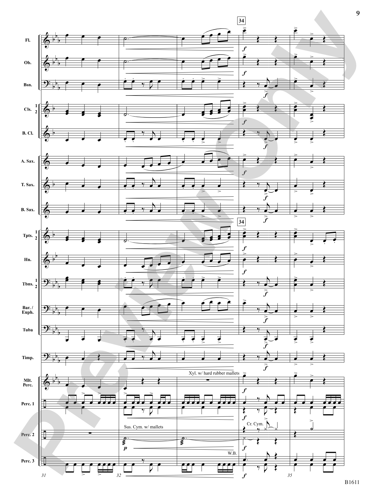 Eyes of the Dragon: Concert Band Conductor Score & Parts