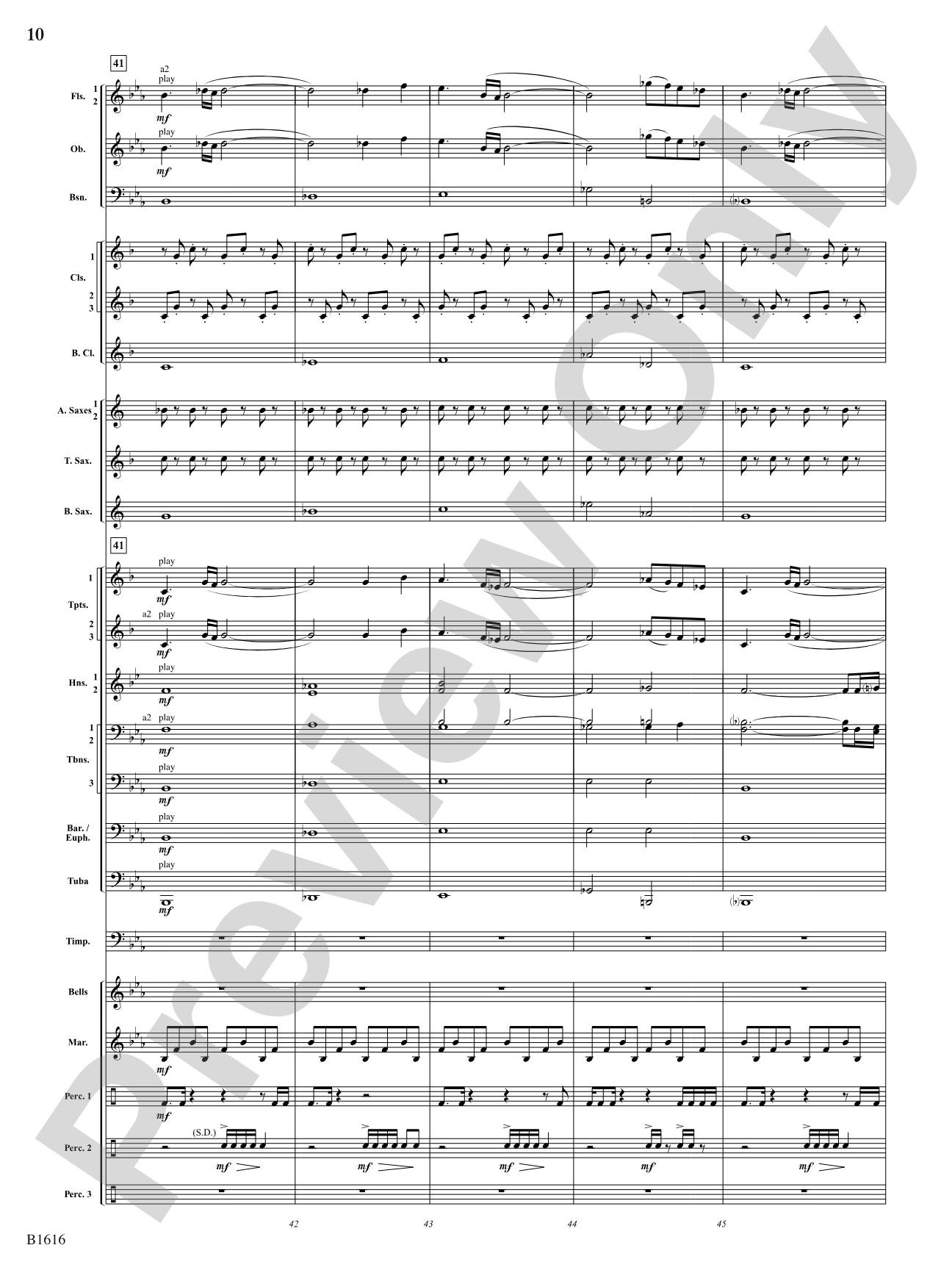 One Giant Leap: Concert Band Conductor Score & Parts