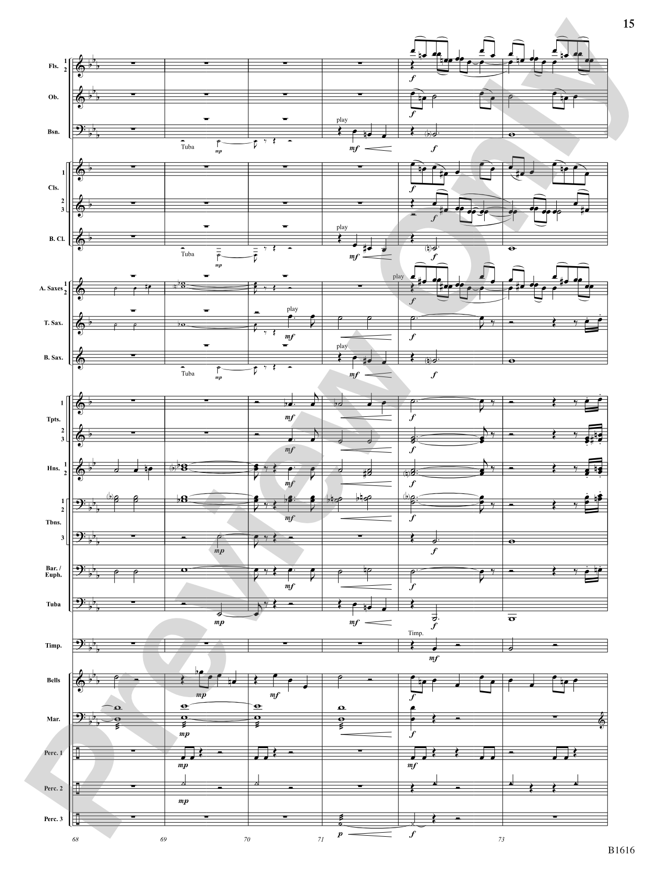 One Giant Leap: Concert Band Conductor Score & Parts