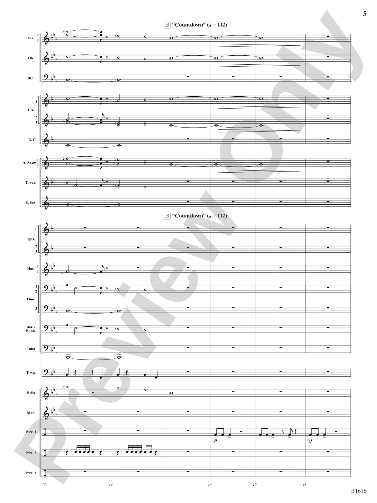 One Giant Leap: Concert Band Conductor Score & Parts