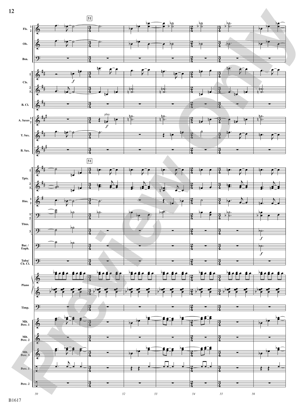 Open Space: Concert Band Conductor Score & Parts