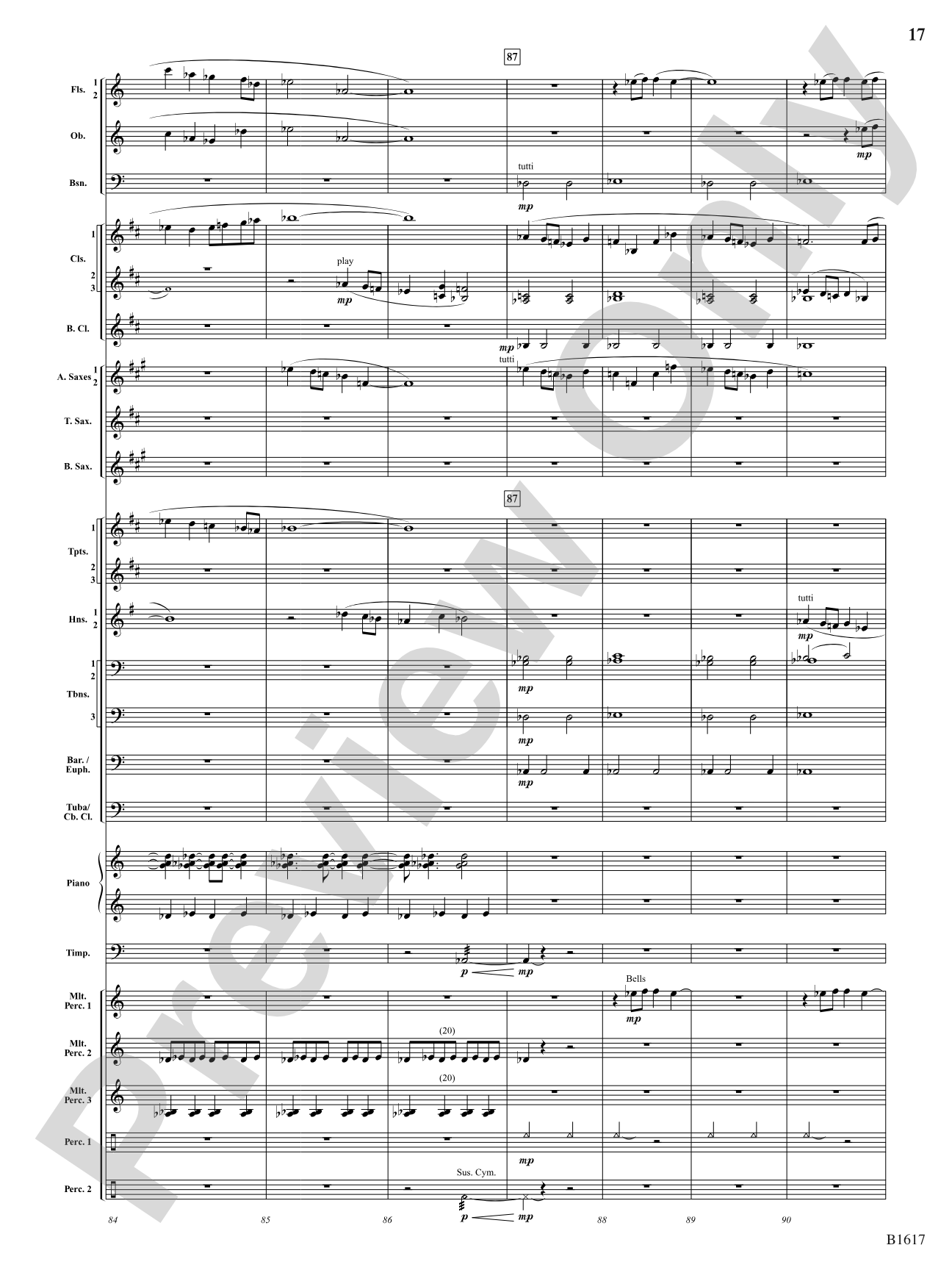 Open Space: Concert Band Conductor Score & Parts
