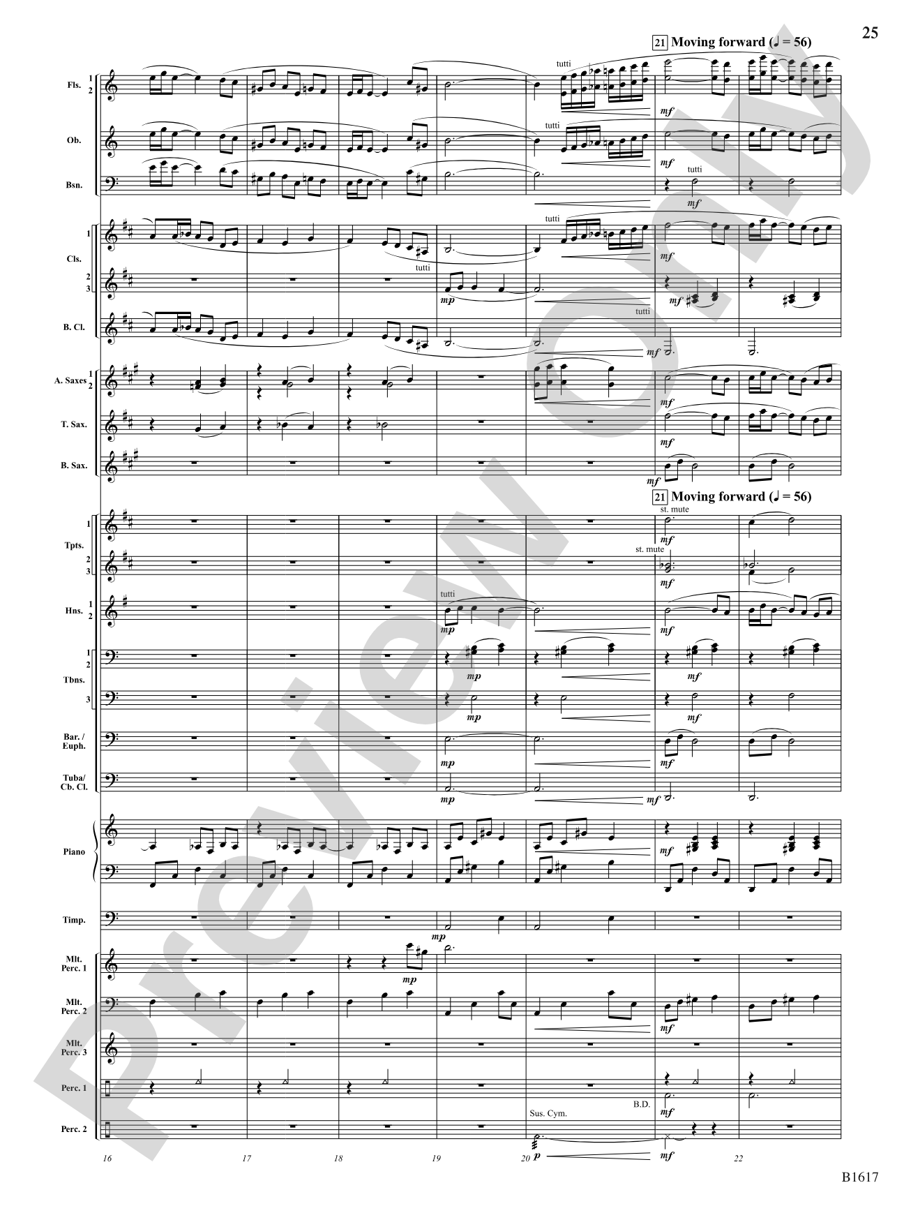 Open Space: Concert Band Conductor Score & Parts
