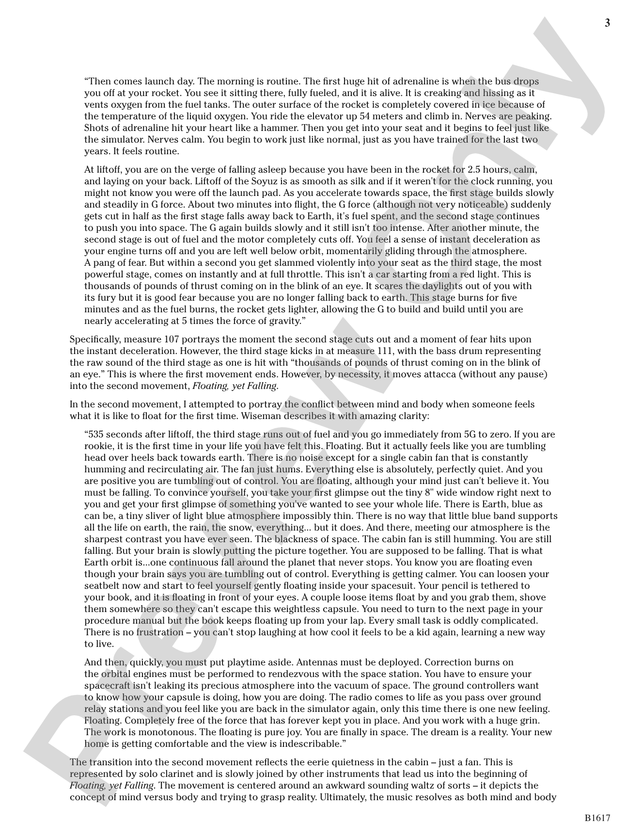 Open Space: Concert Band Conductor Score & Parts