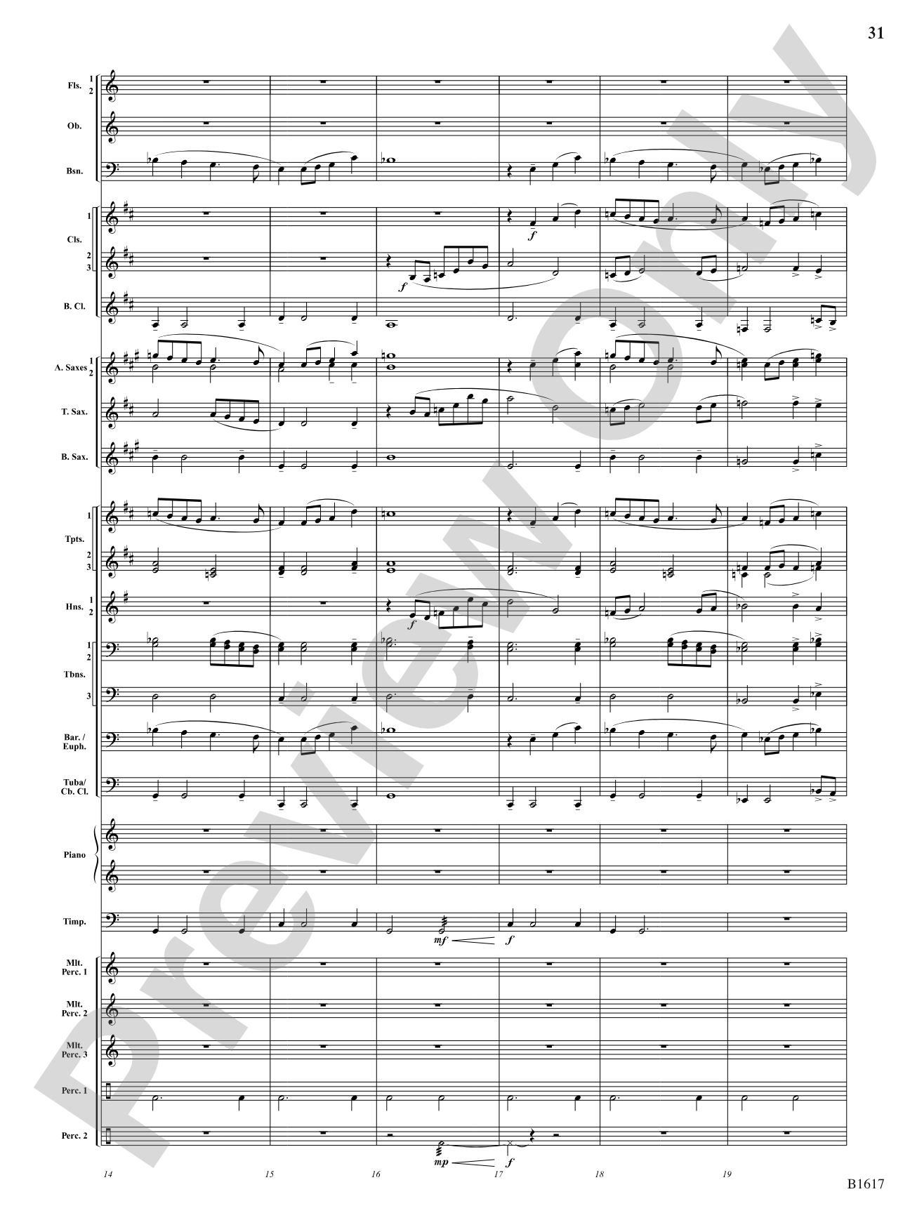 Open Space: Concert Band Conductor Score & Parts