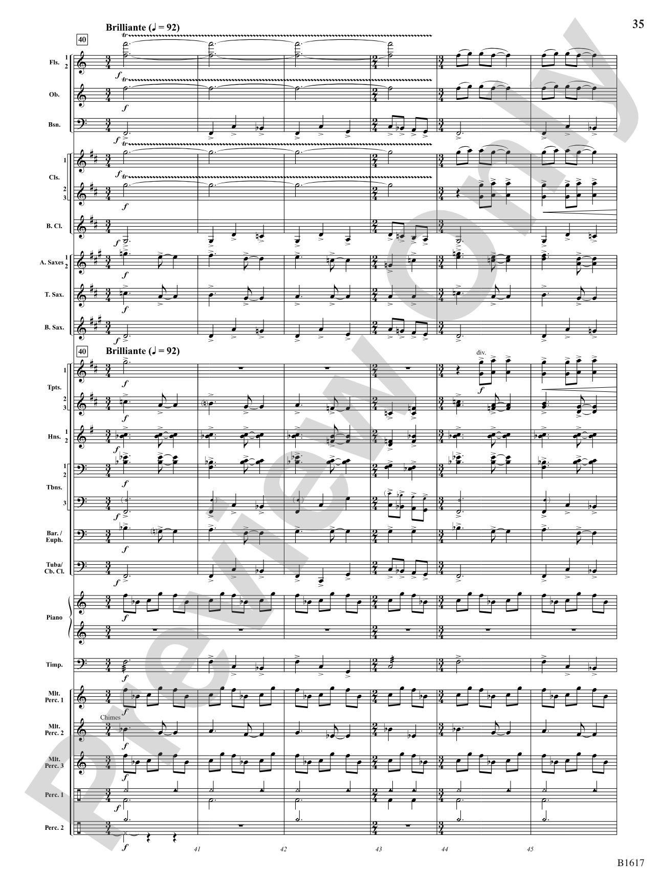 Open Space: Concert Band Conductor Score & Parts