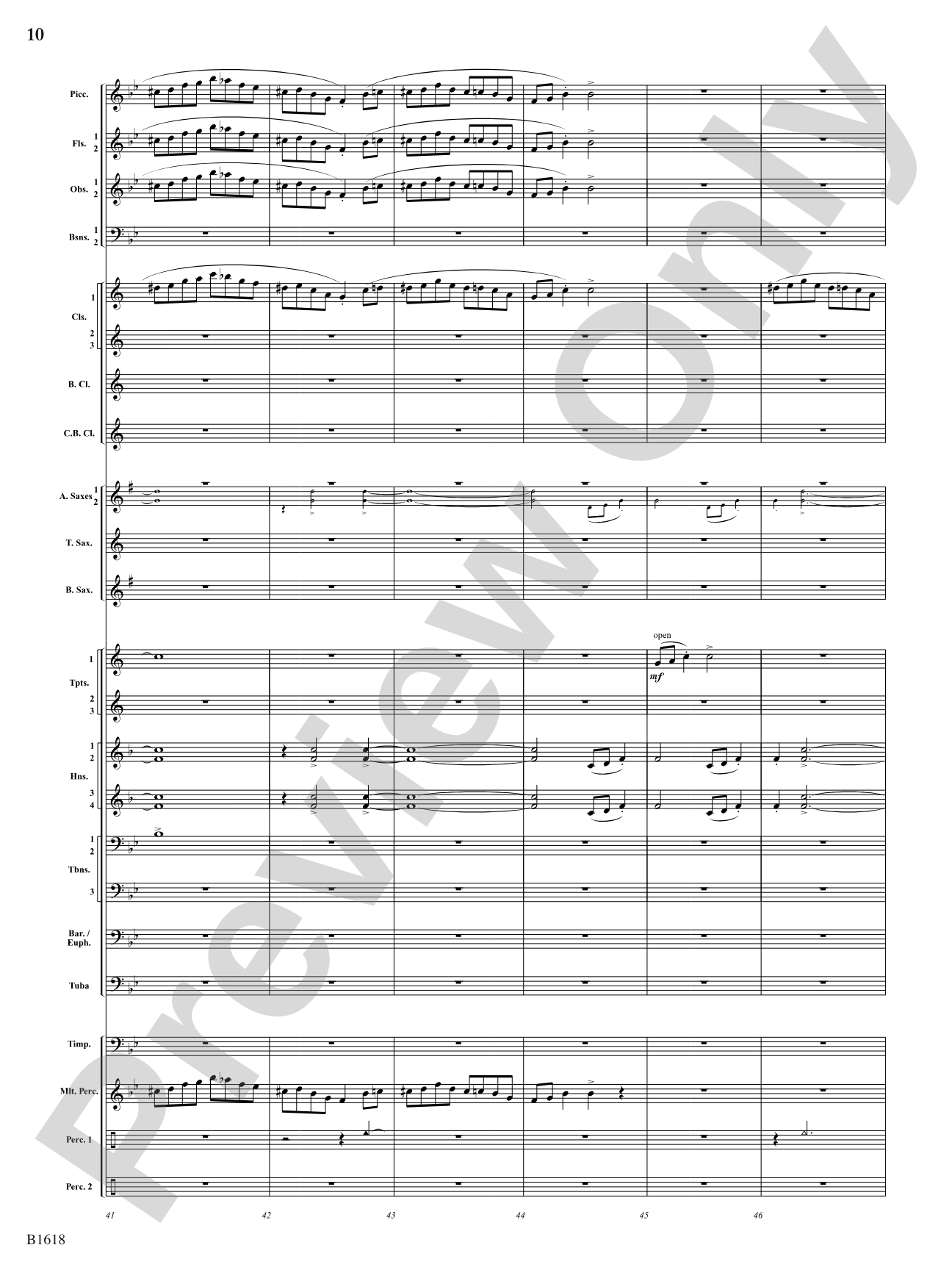 Joy of Life: Concert Band Conductor Score & Parts