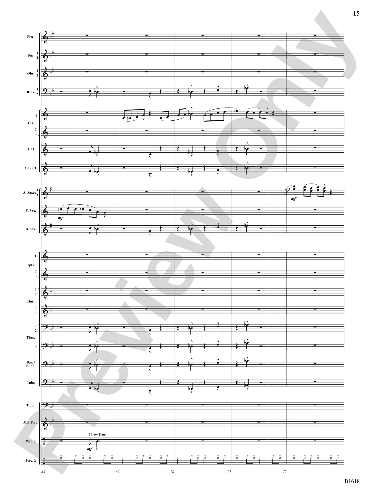 Joy of Life: Concert Band Conductor Score & Parts