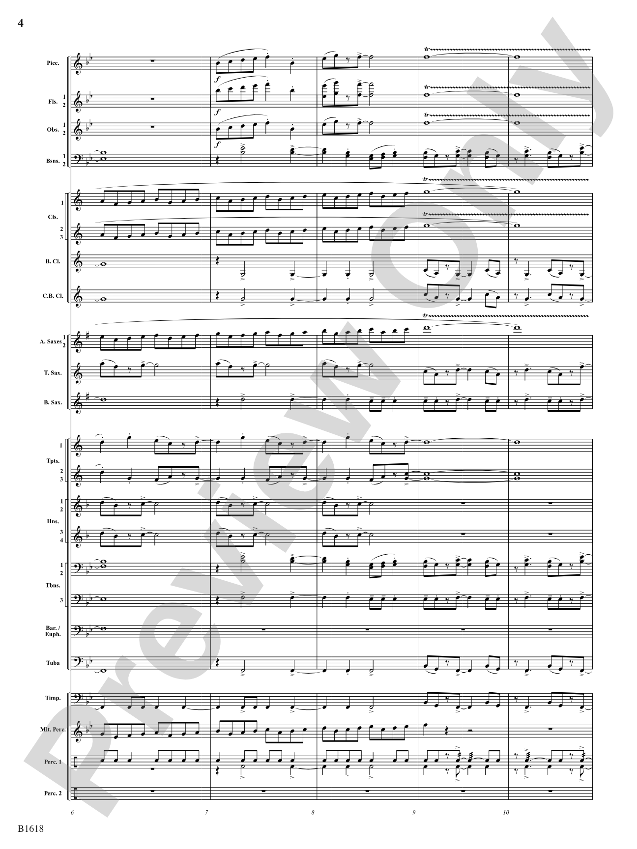 Joy of Life: Concert Band Conductor Score & Parts
