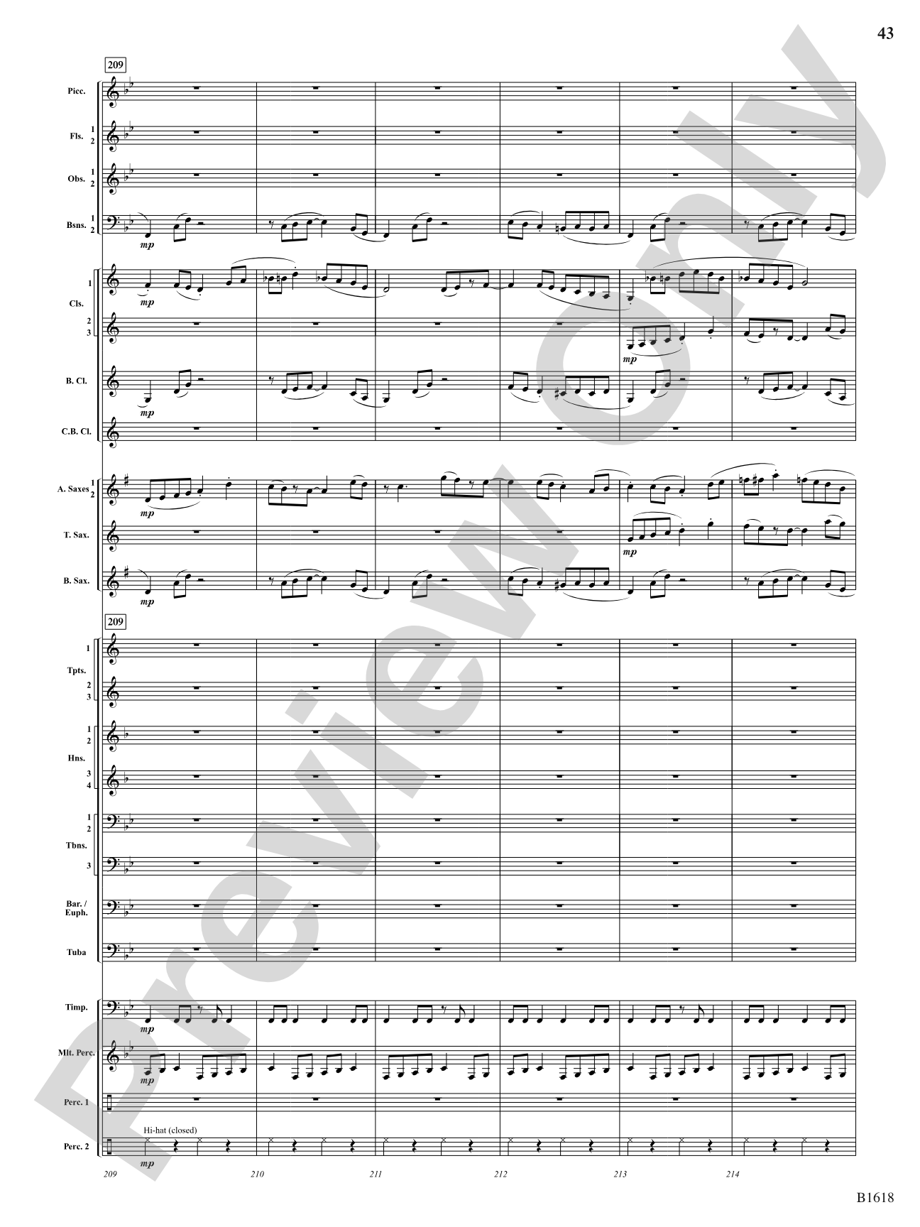 Joy of Life: Concert Band Conductor Score & Parts