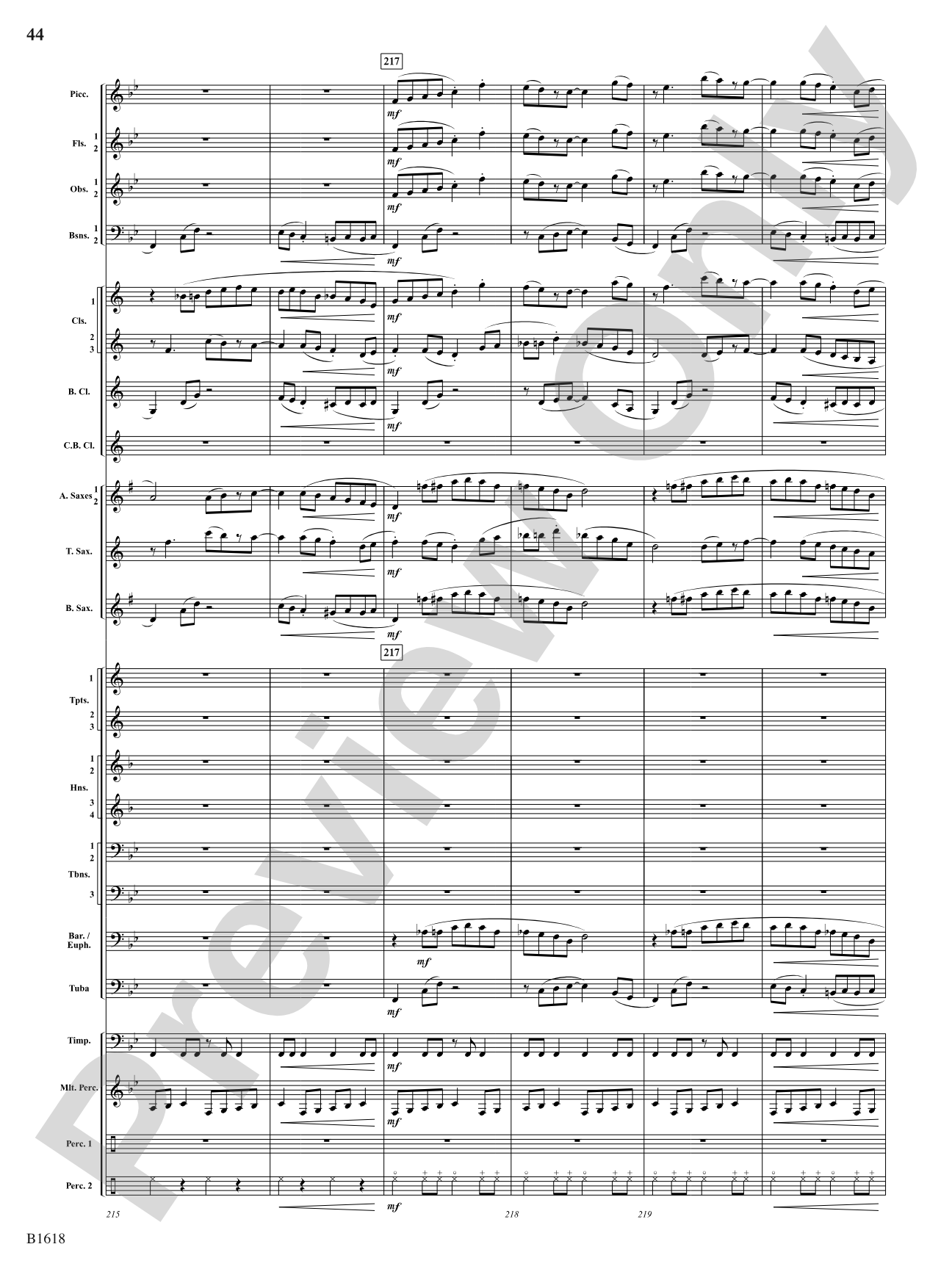 Joy of Life: Concert Band Conductor Score & Parts
