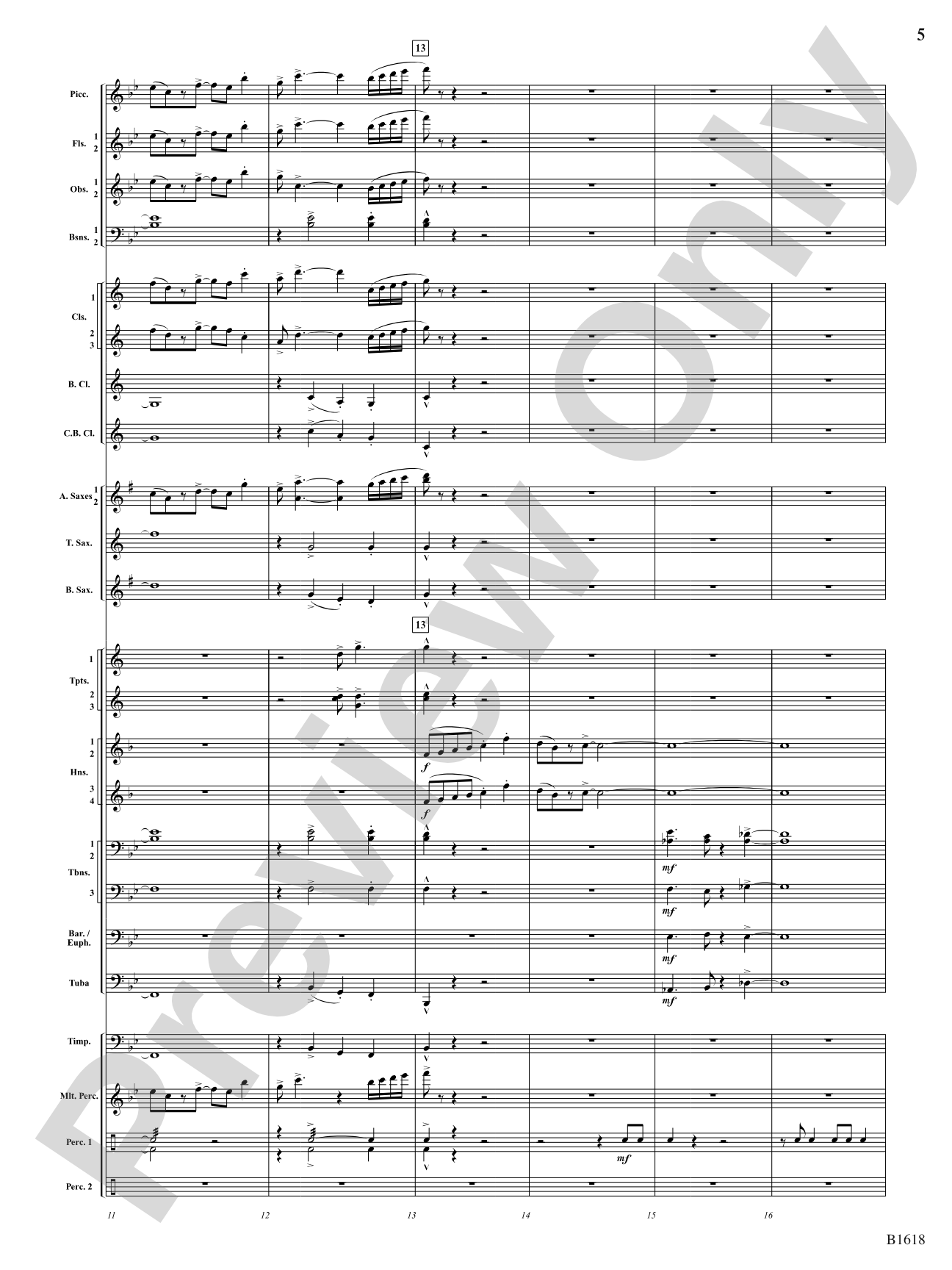 Joy of Life: Concert Band Conductor Score & Parts