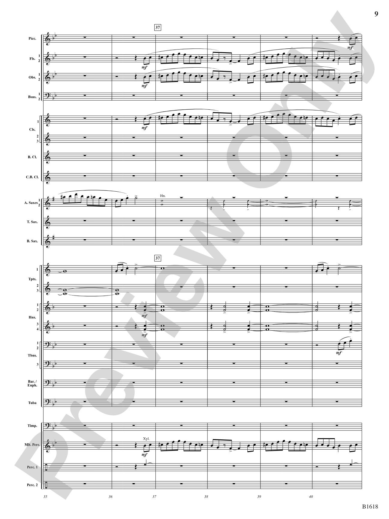 Joy of Life: Concert Band Conductor Score & Parts