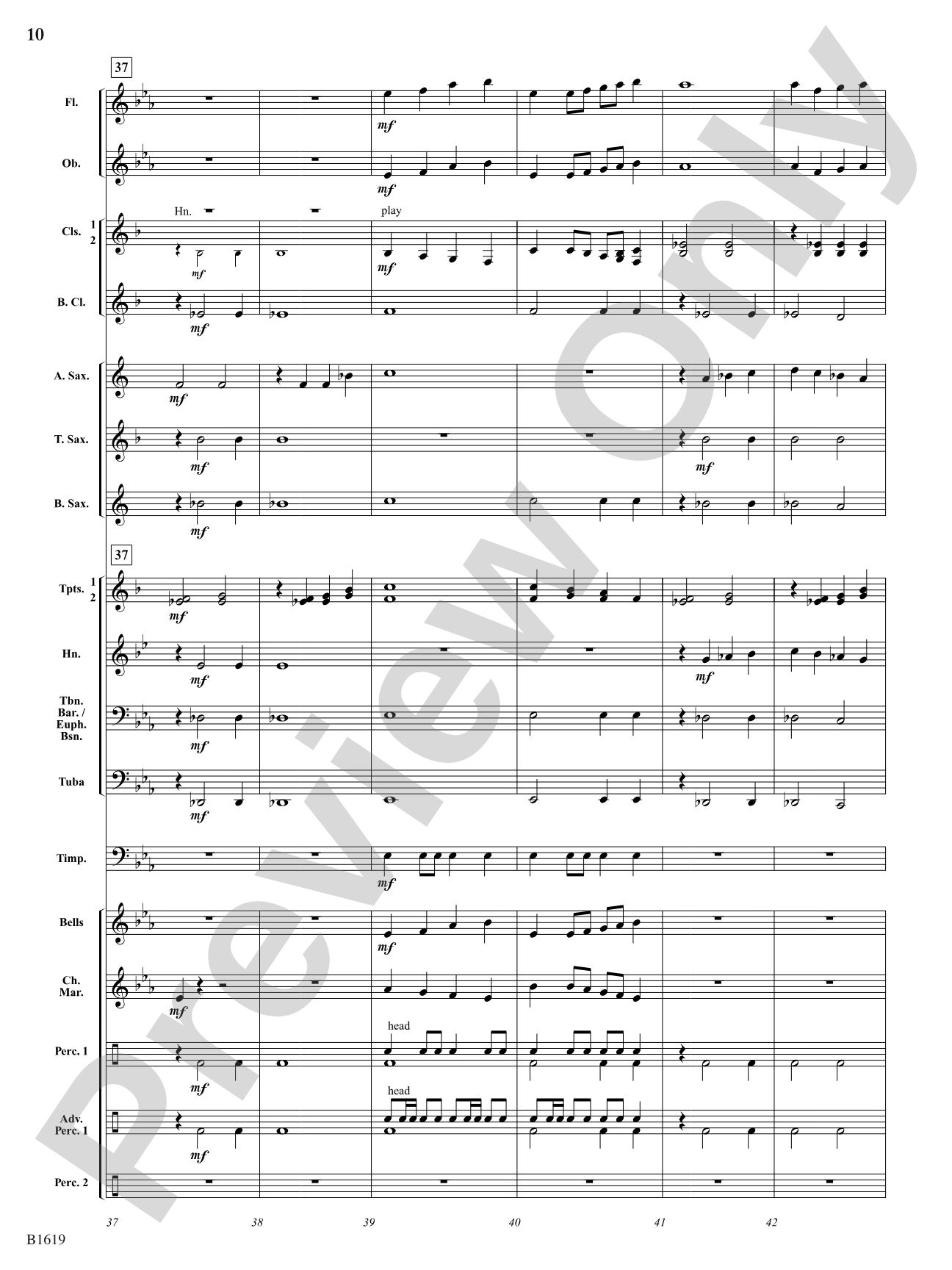 Fanfare on a Theme of Imagination: Concert Band Conductor Score & Parts