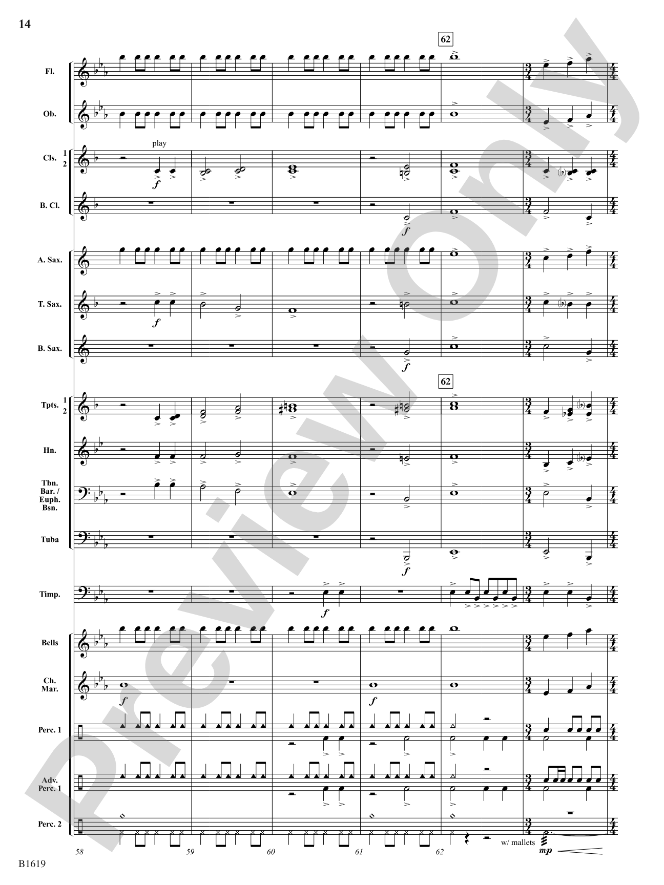 Fanfare on a Theme of Imagination: Concert Band Conductor Score & Parts