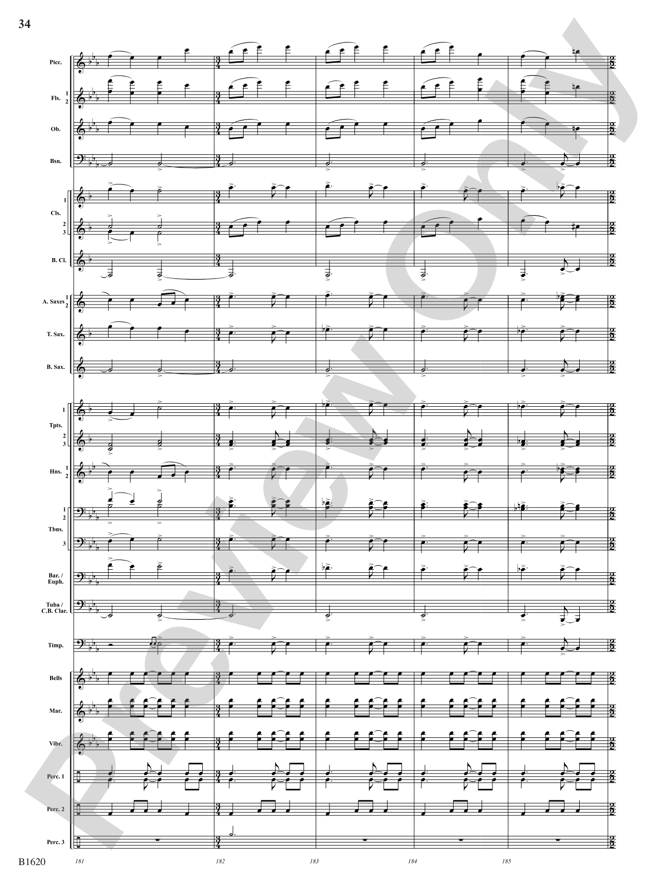 The Spirit of Aloha (Island Dance): Concert Band Conductor Score & Parts