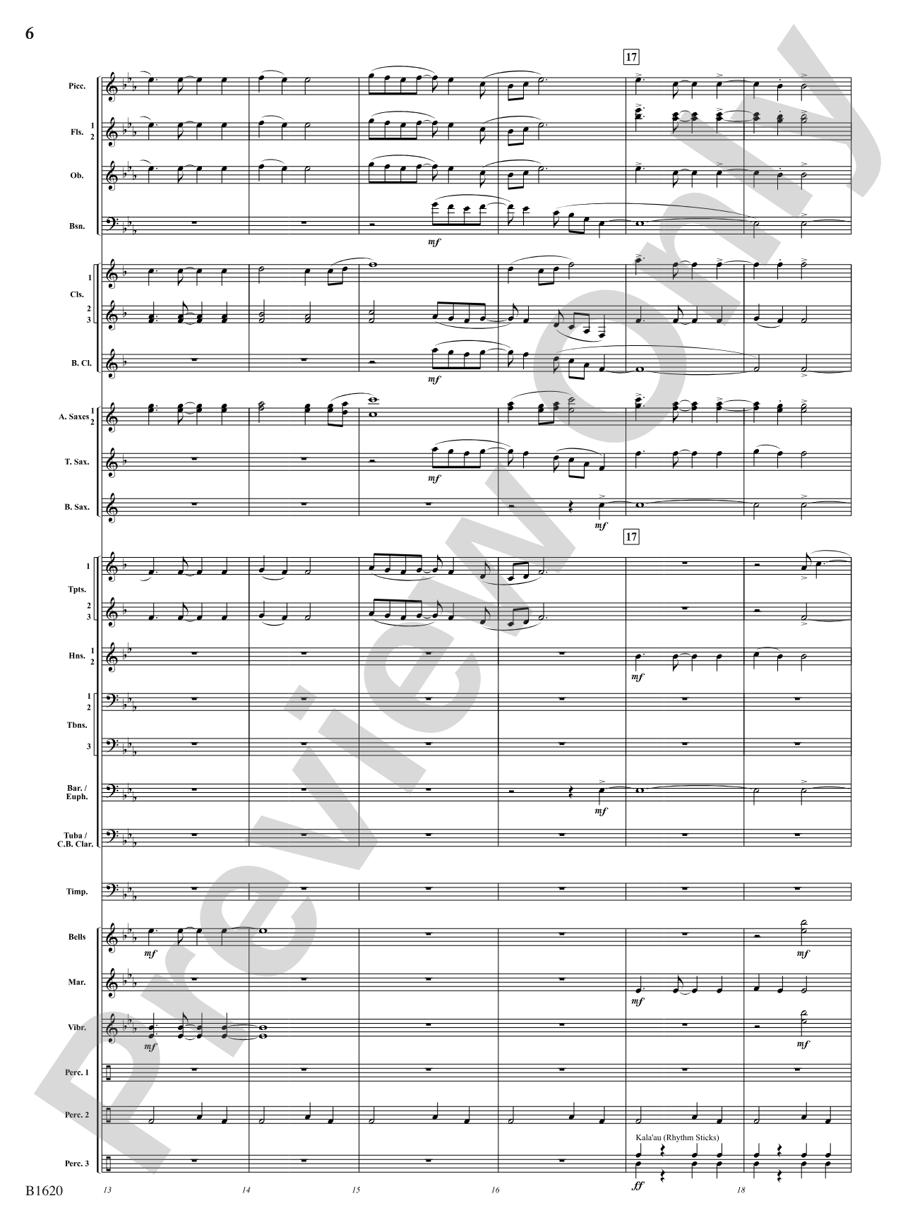 The Spirit of Aloha (Island Dance): Concert Band Conductor Score & Parts