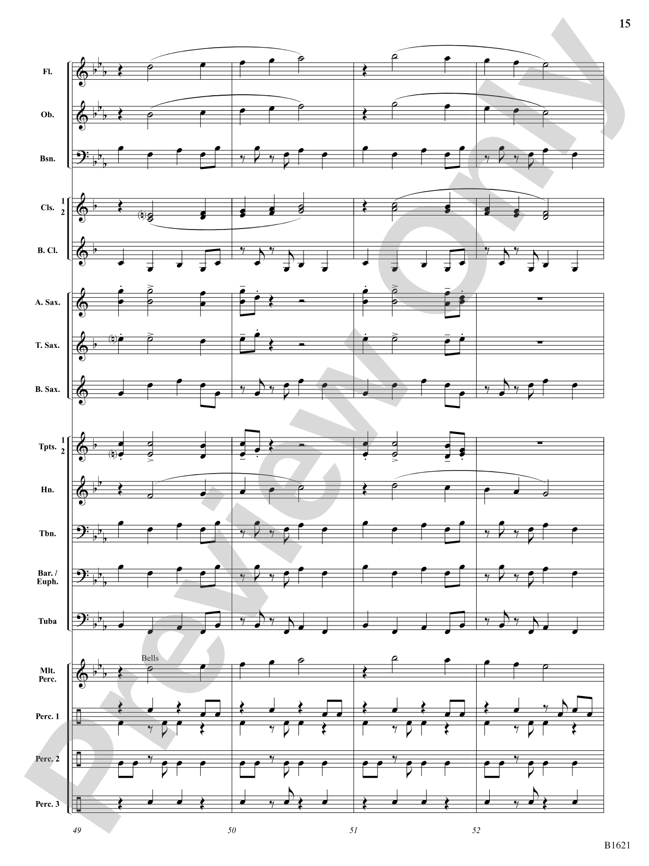The Big Mambo: Concert Band Conductor Score & Parts