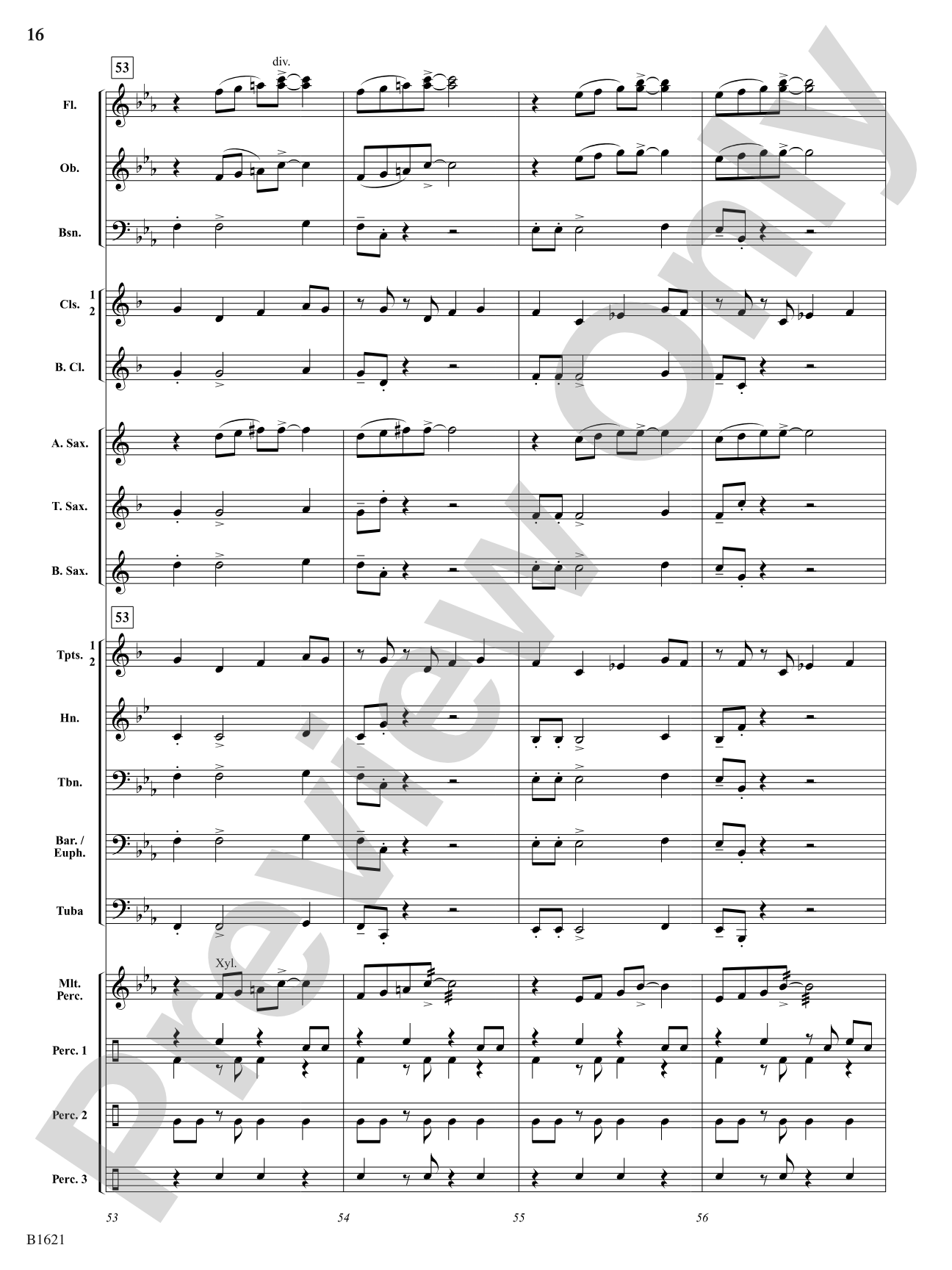 The Big Mambo: Concert Band Conductor Score & Parts