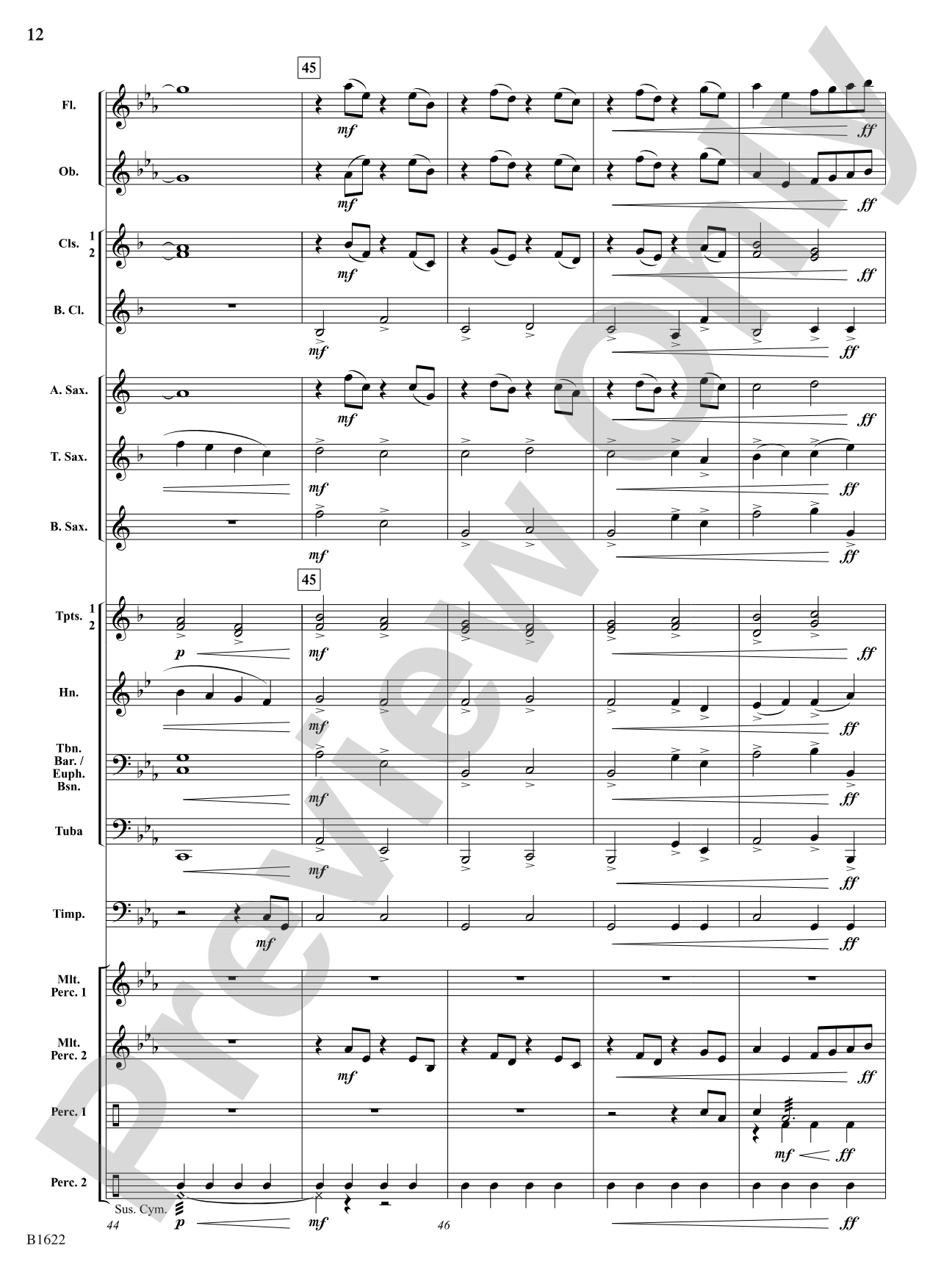 Whirling Novas: Concert Band Conductor Score & Parts